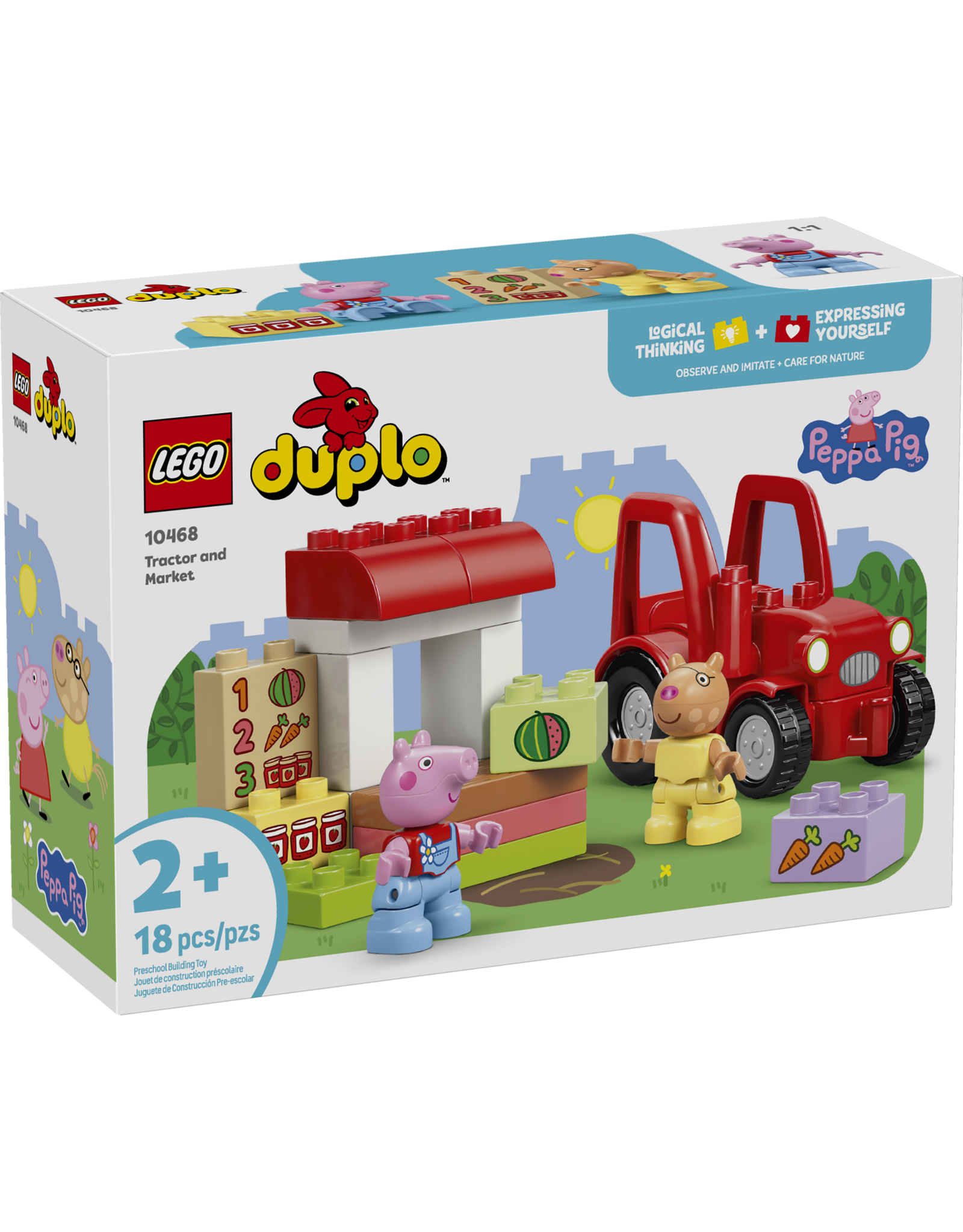 LEGO DUPLO Peppa Pig 10468 Tractor and Market