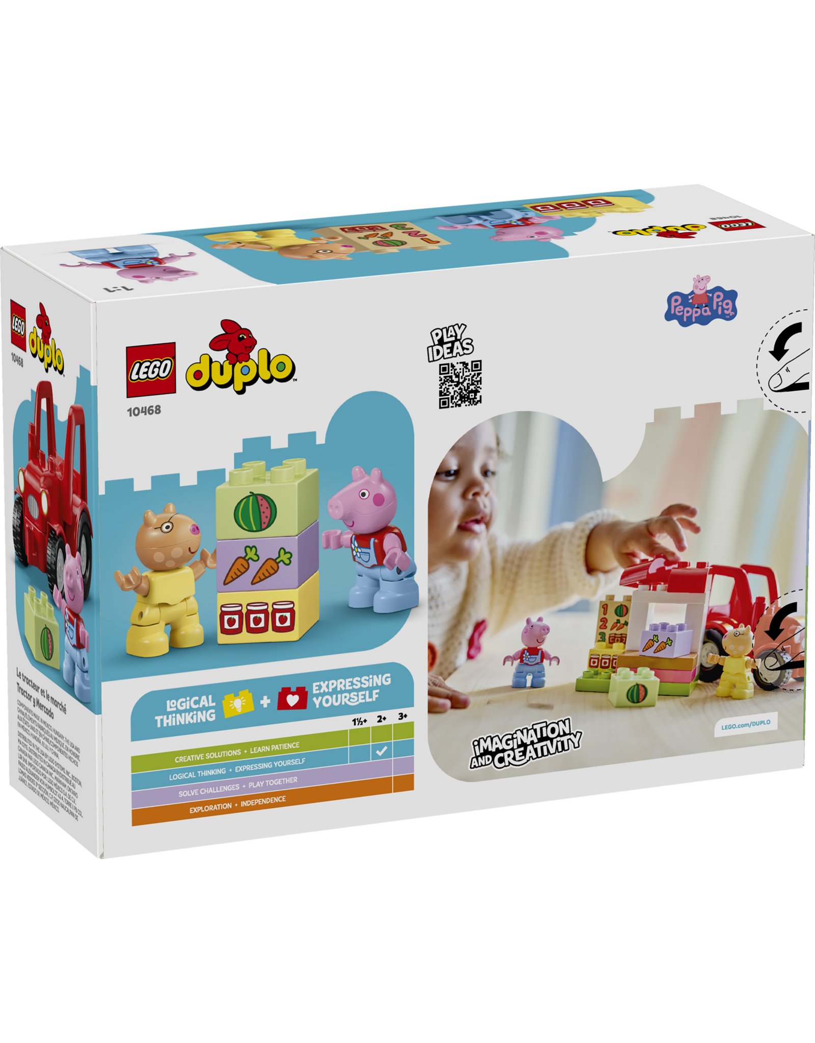 LEGO DUPLO Peppa Pig 10468 Tractor and Market