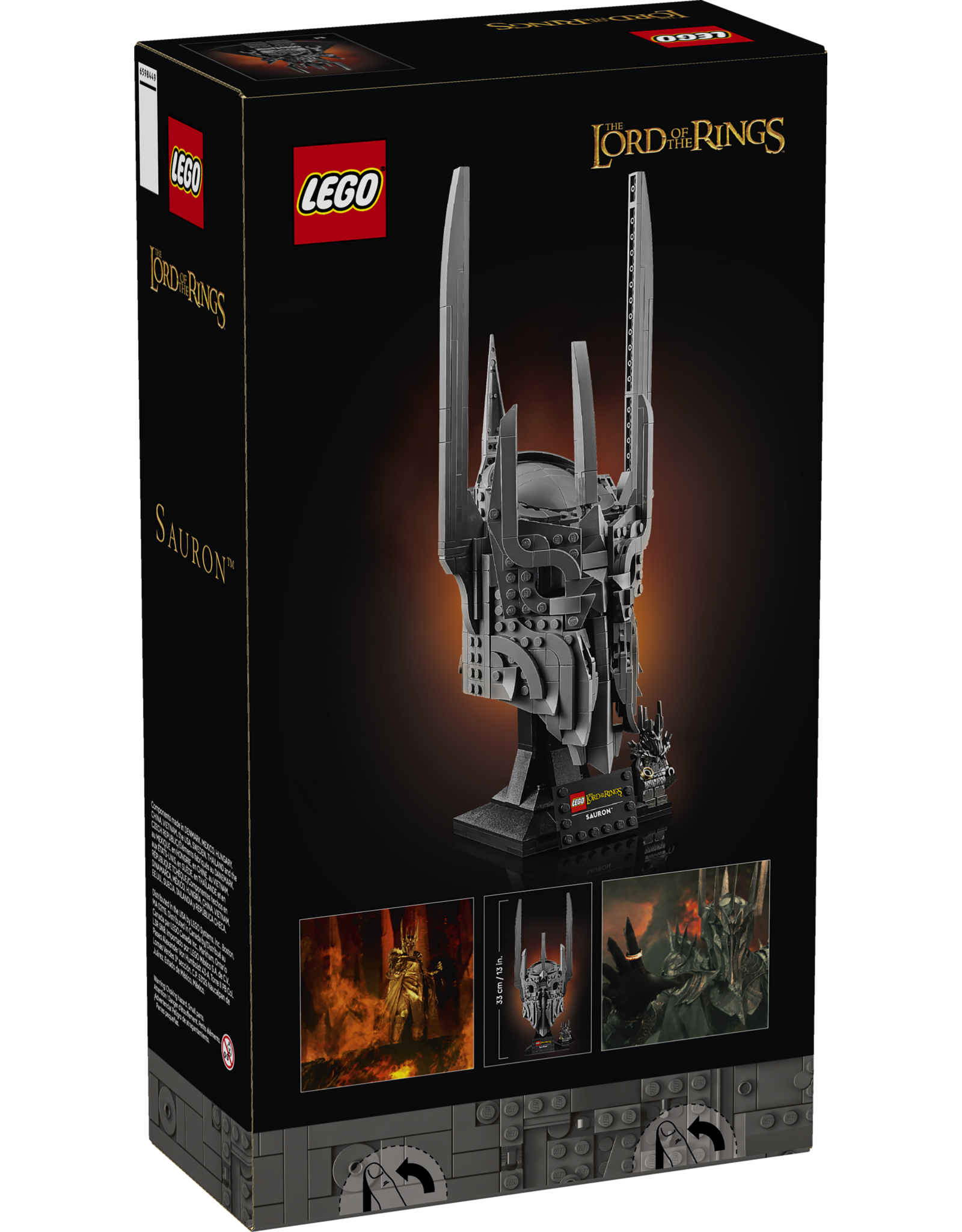 LEGO Icons 11373 The Lord of the Rings: Sauron's Helmet