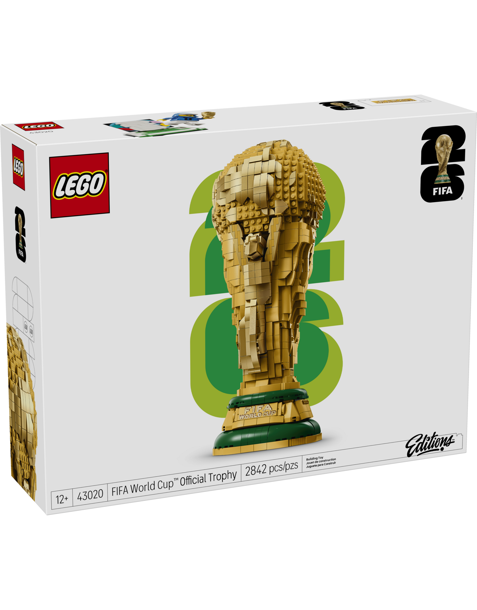 LEGO Editions Football 43020 FIFA World Cup™ Official Trophy