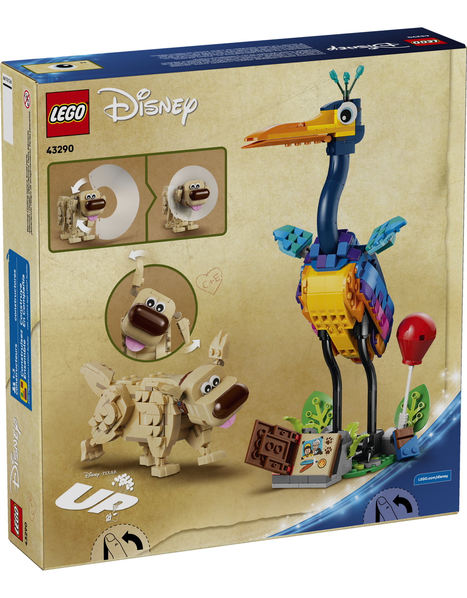 LEGO Disney Pixar 43290 Kevin & Dug