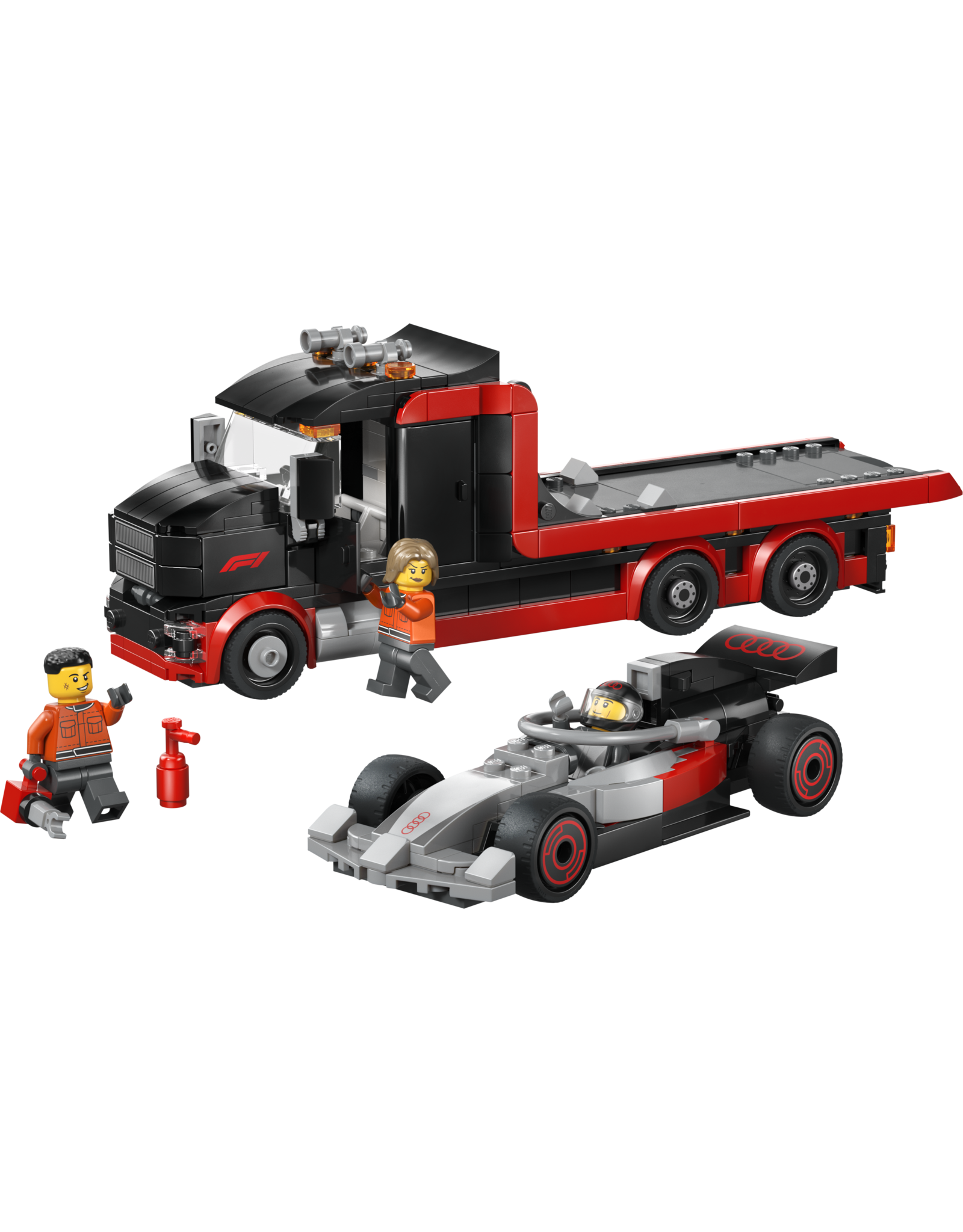 LEGO City 60493 F1® Display Truck with Audi F1® Race Car