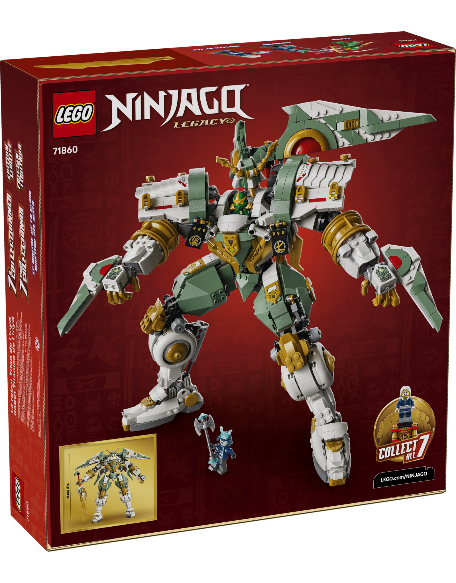 LEGO Ninjago 71860 Lloyd's Titan Mech 15th Anniversary