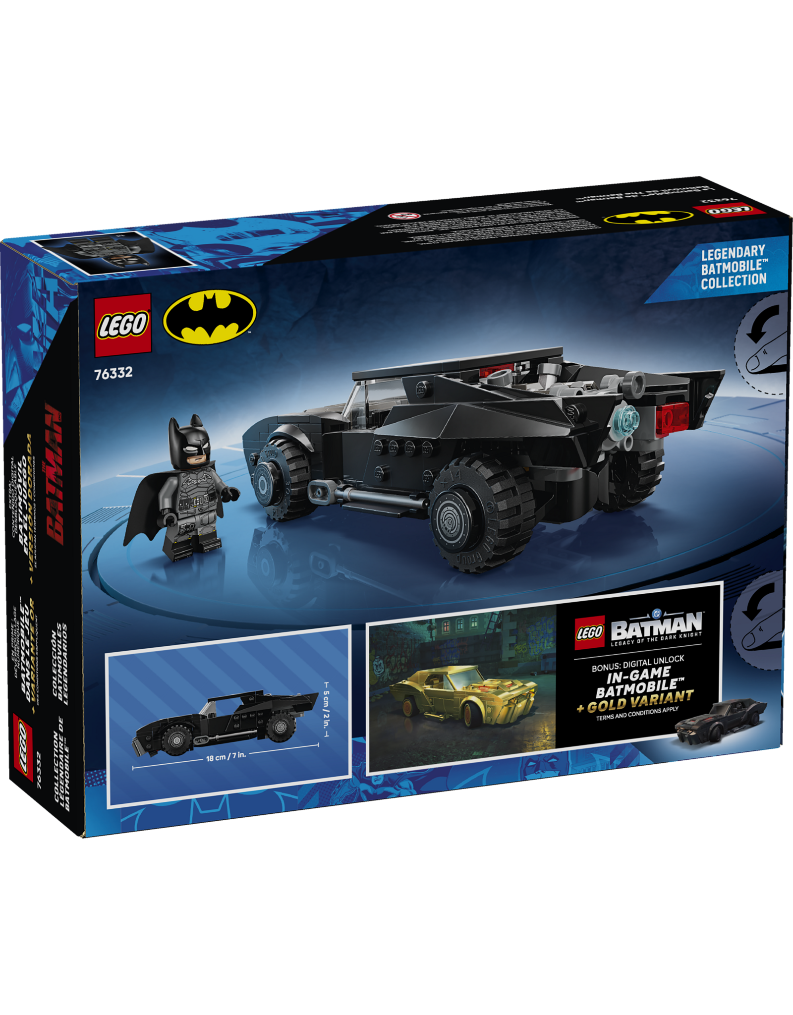LEGO Super Heroes DC 76332  The Batman™ Batmobile™ V39