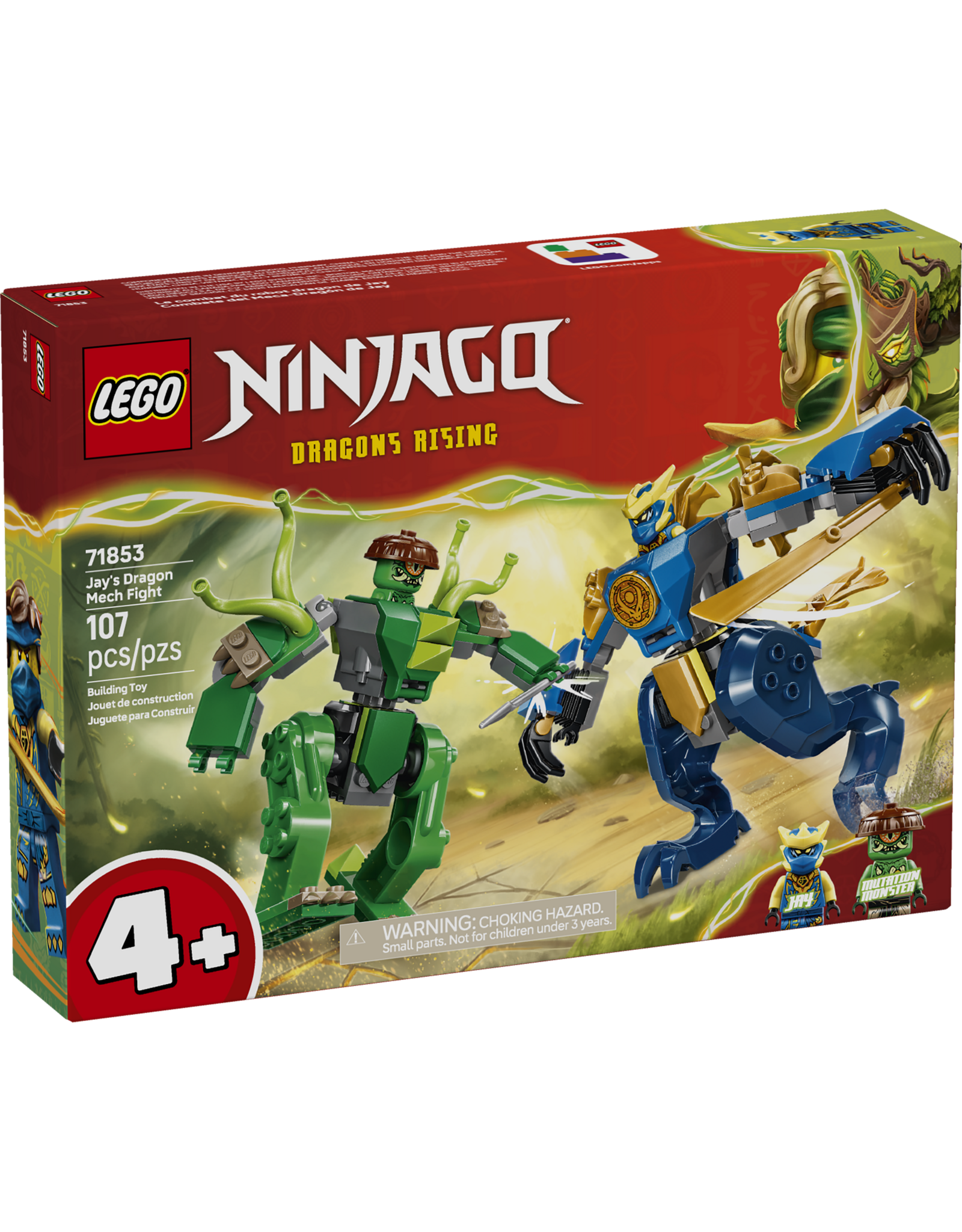 LEGO Ninjago 71853  Jay's Dragon Mech Fight