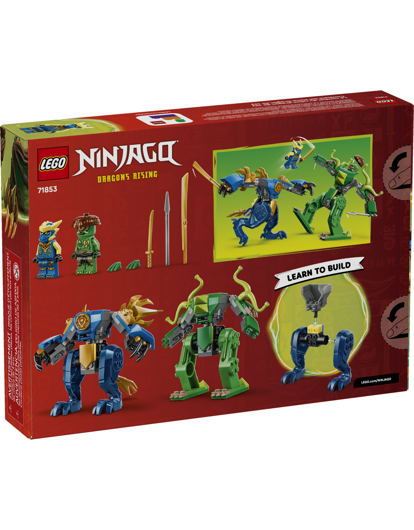 LEGO Ninjago 71853  Jay's Dragon Mech Fight