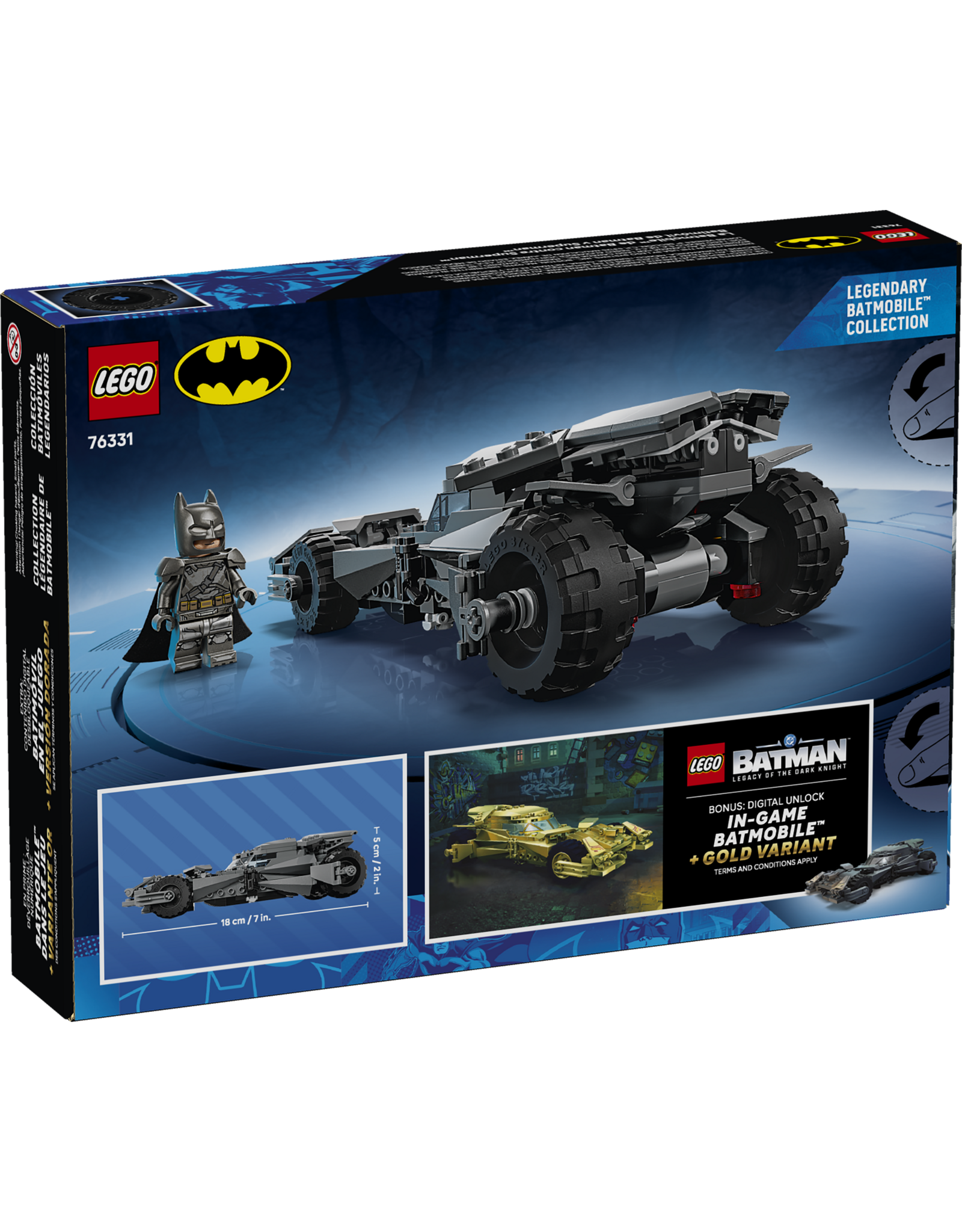 LEGO Super Heroes DC 76331  Batman v Superman™ Batmobile™
