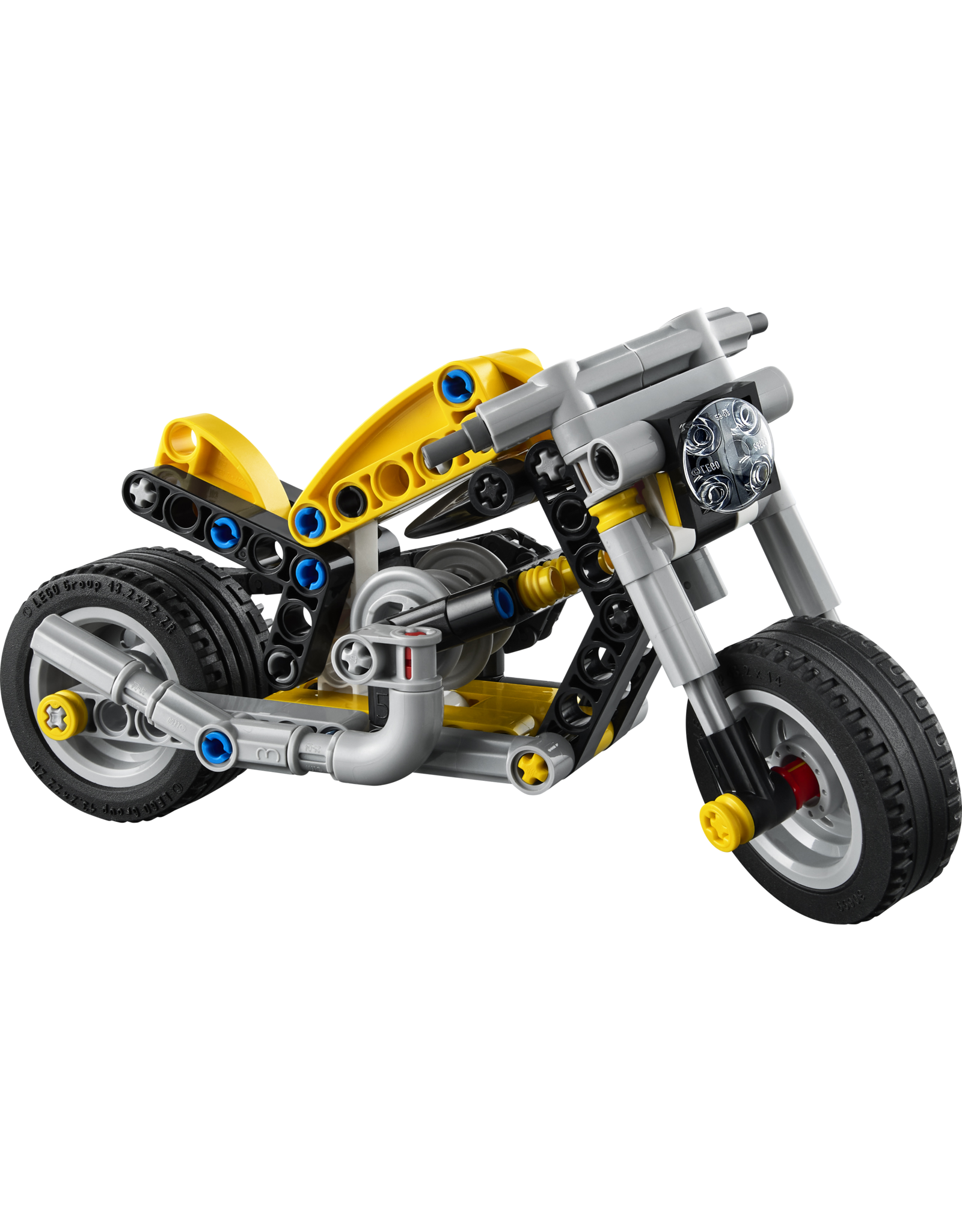 LEGO Technic 42225 Yellow Motorcycle