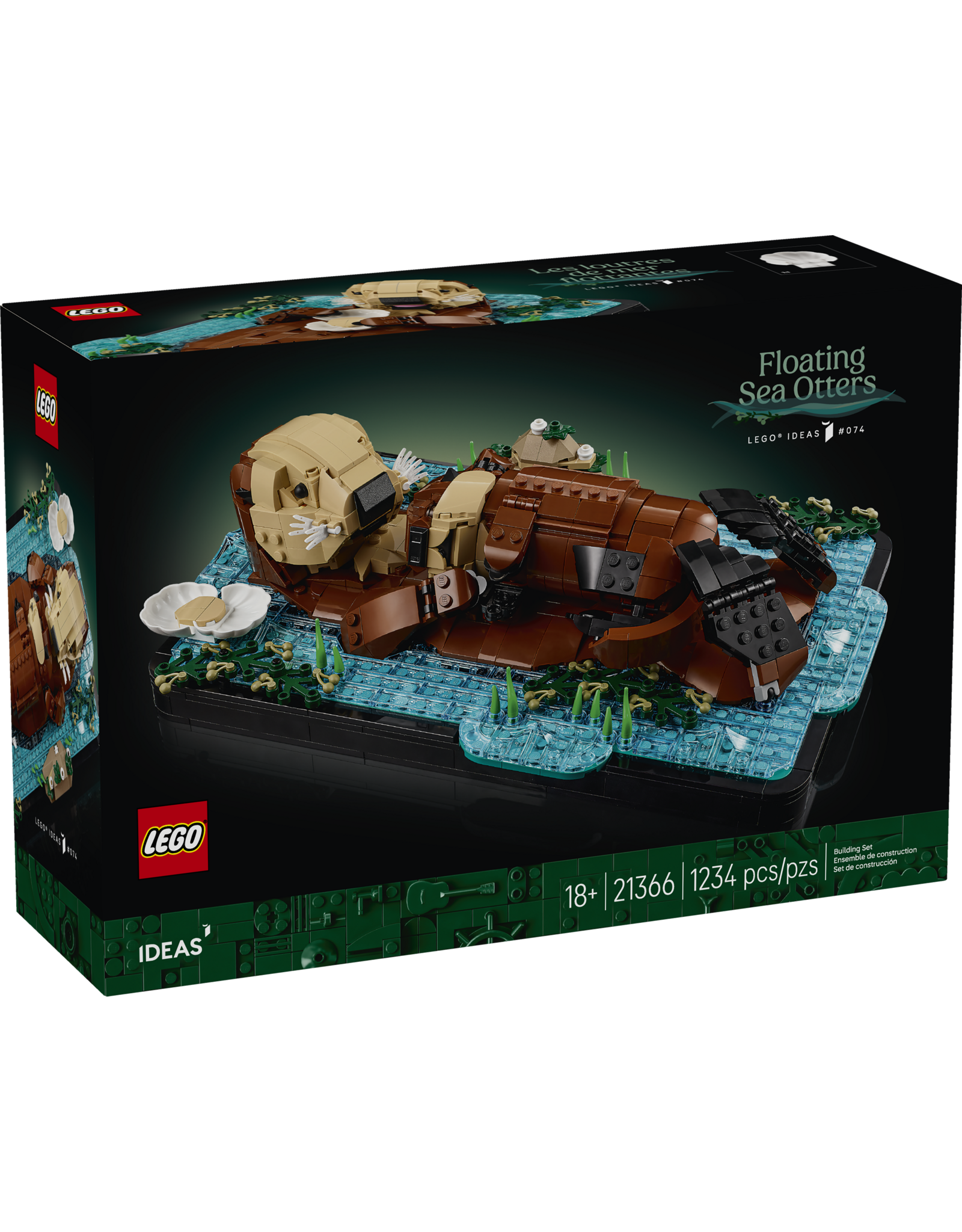 LEGO Ideas 21366 Floating Sea Otters