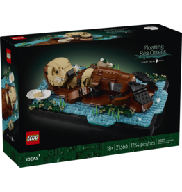 LEGO Ideas 21366 Floating Sea Otters
