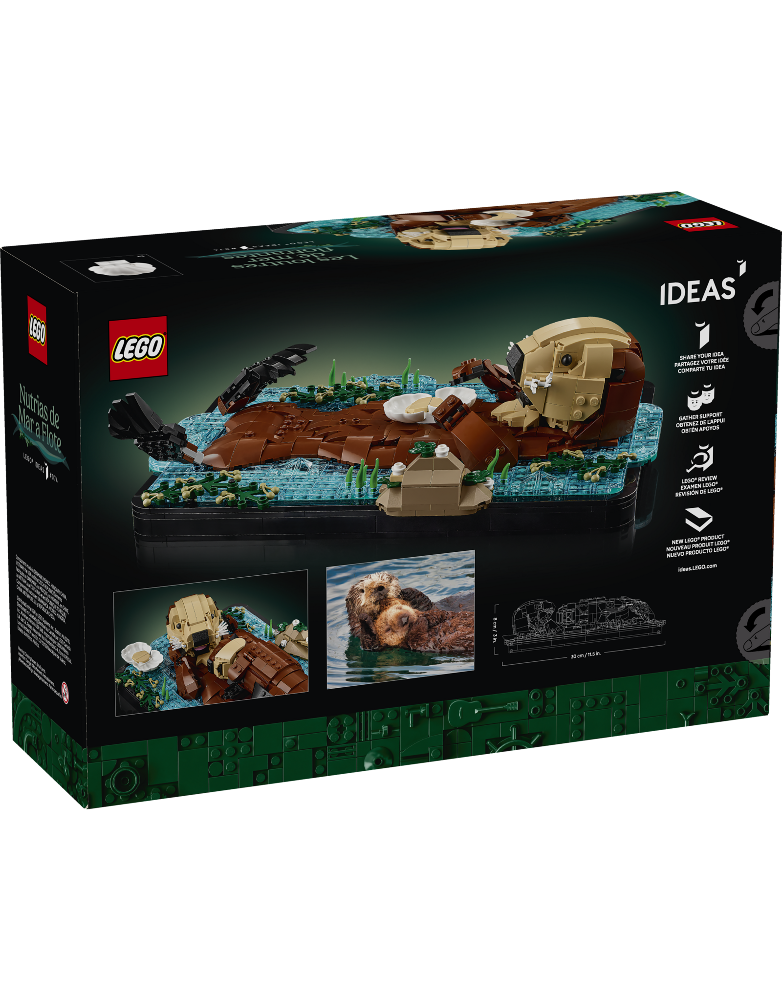 LEGO Ideas 21366 Floating Sea Otters