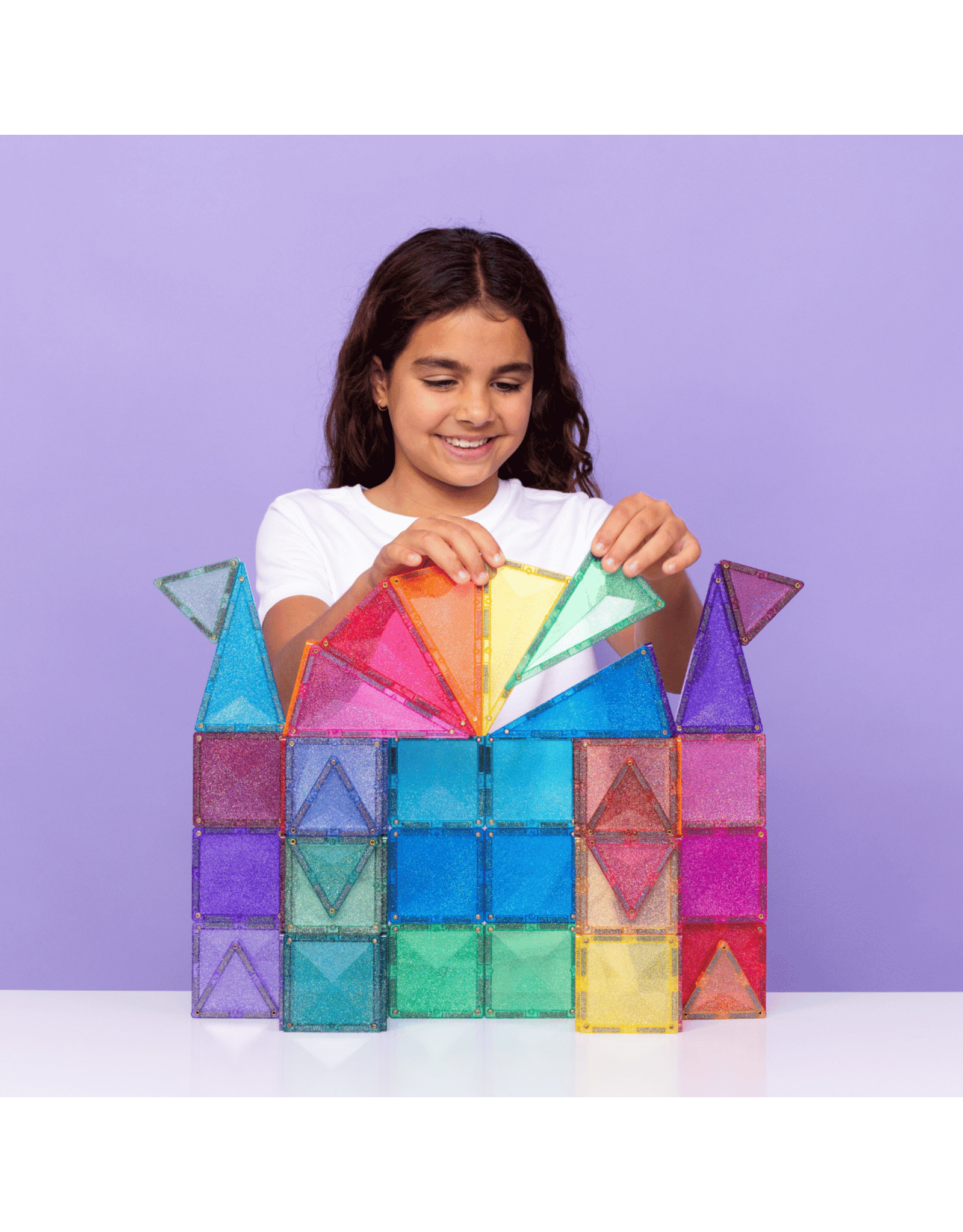 Connetix Glitter Castle Pack 48 pc