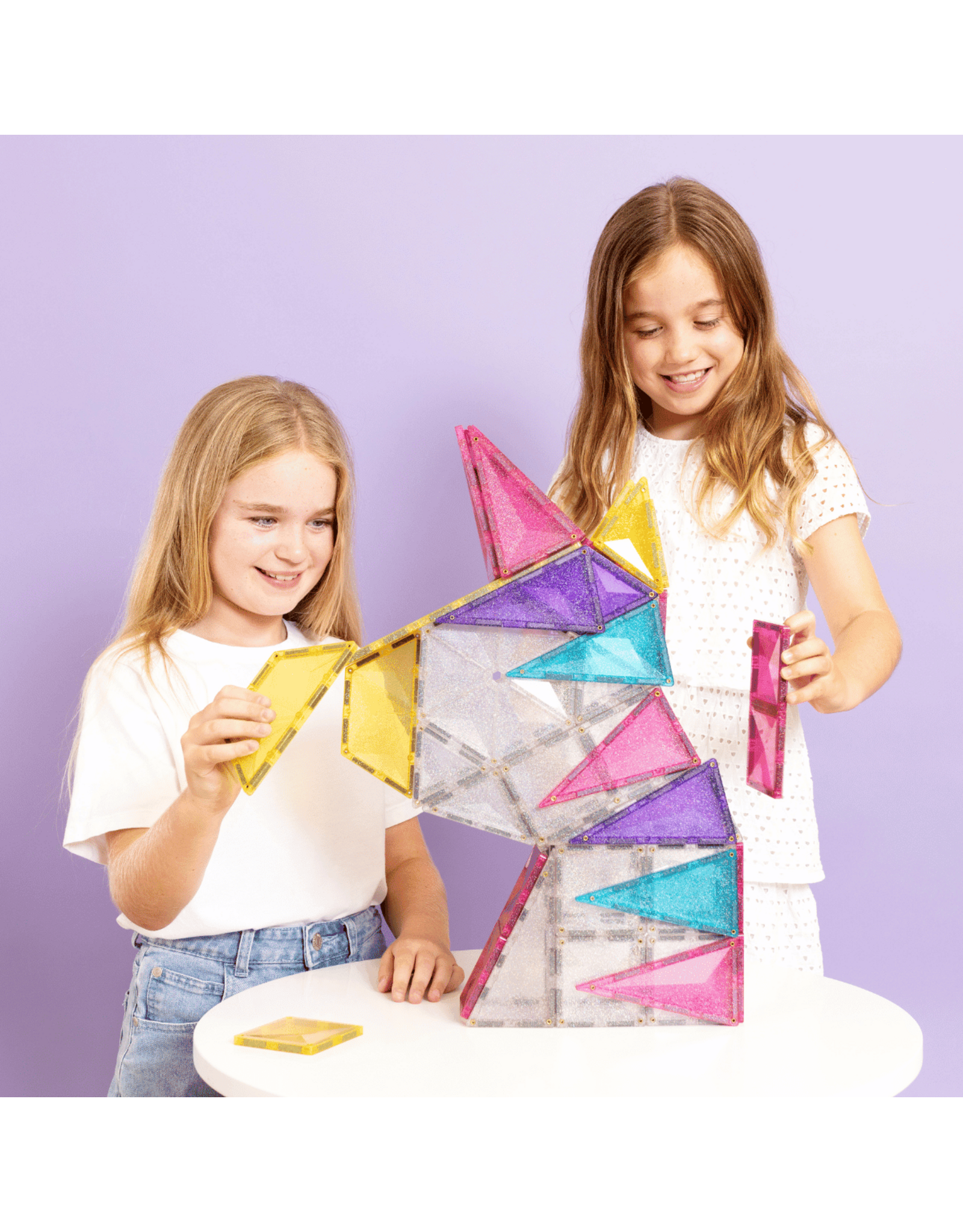 Connetix Glitter Unicorn Pack 56 pc