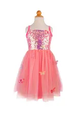 Great Pretenders Butterfly Bliss Dress, Hot Pink Size 3-4