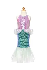 Great Pretenders Misty Mermaid Dress Purple / Teal Size 5-6
