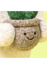 Jellycat Cream Bunny with Plant