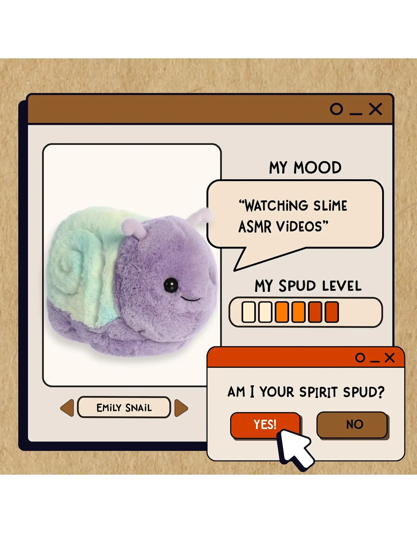 Spudsters™ - 10" Emily Snail™