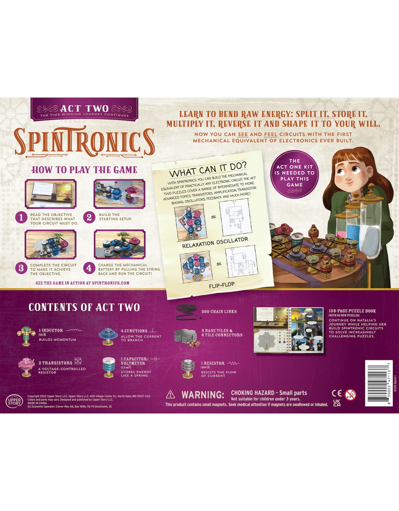 Upper Story Spintronics Act Two