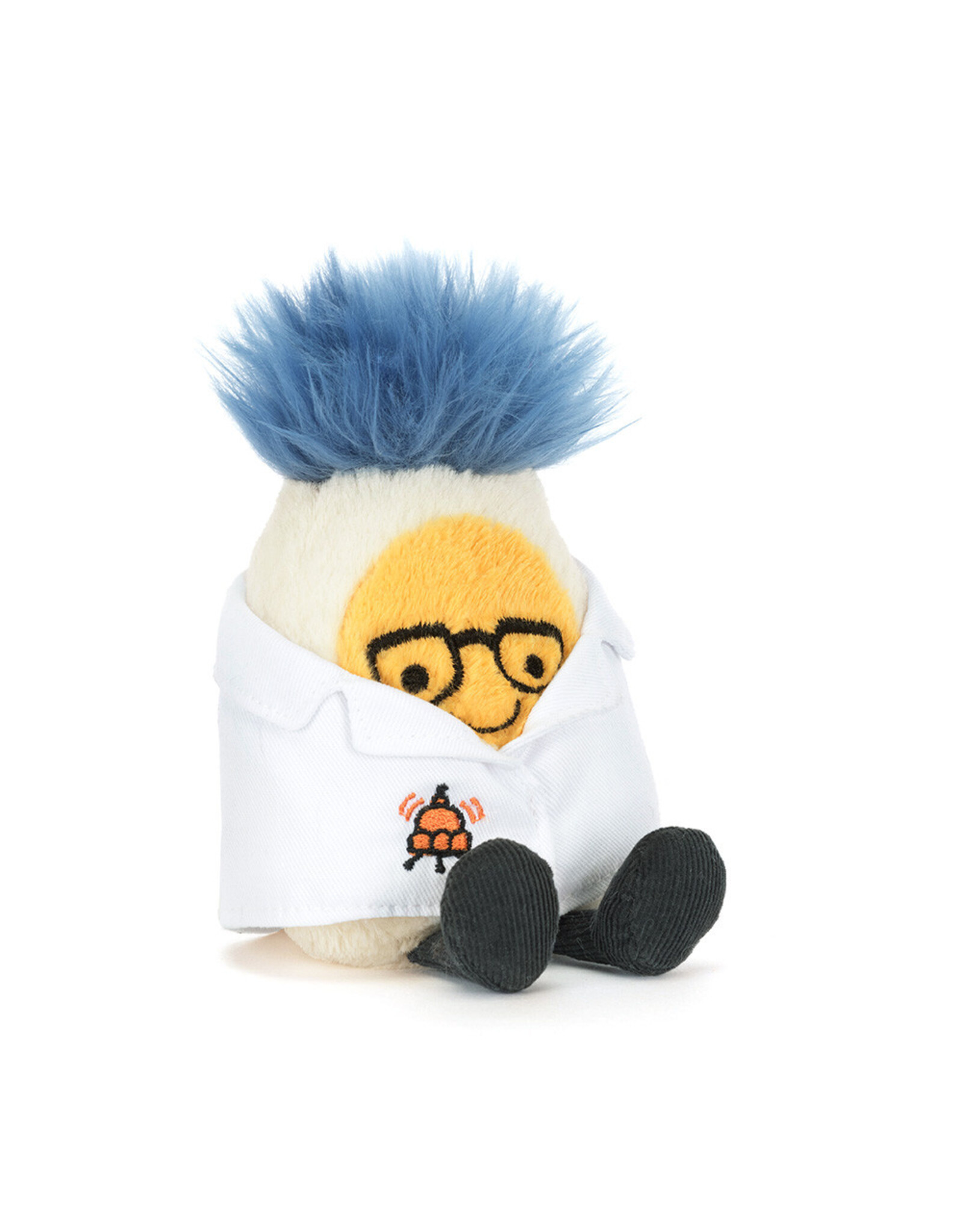 Jellycat Amuseables Boiled Egg Scientist Outfit