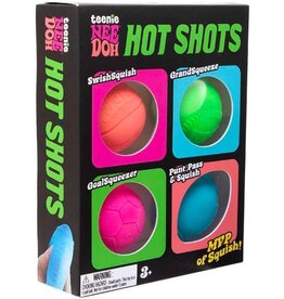 Schylling Hot Shots Teenie NeeDoh Multi Pack