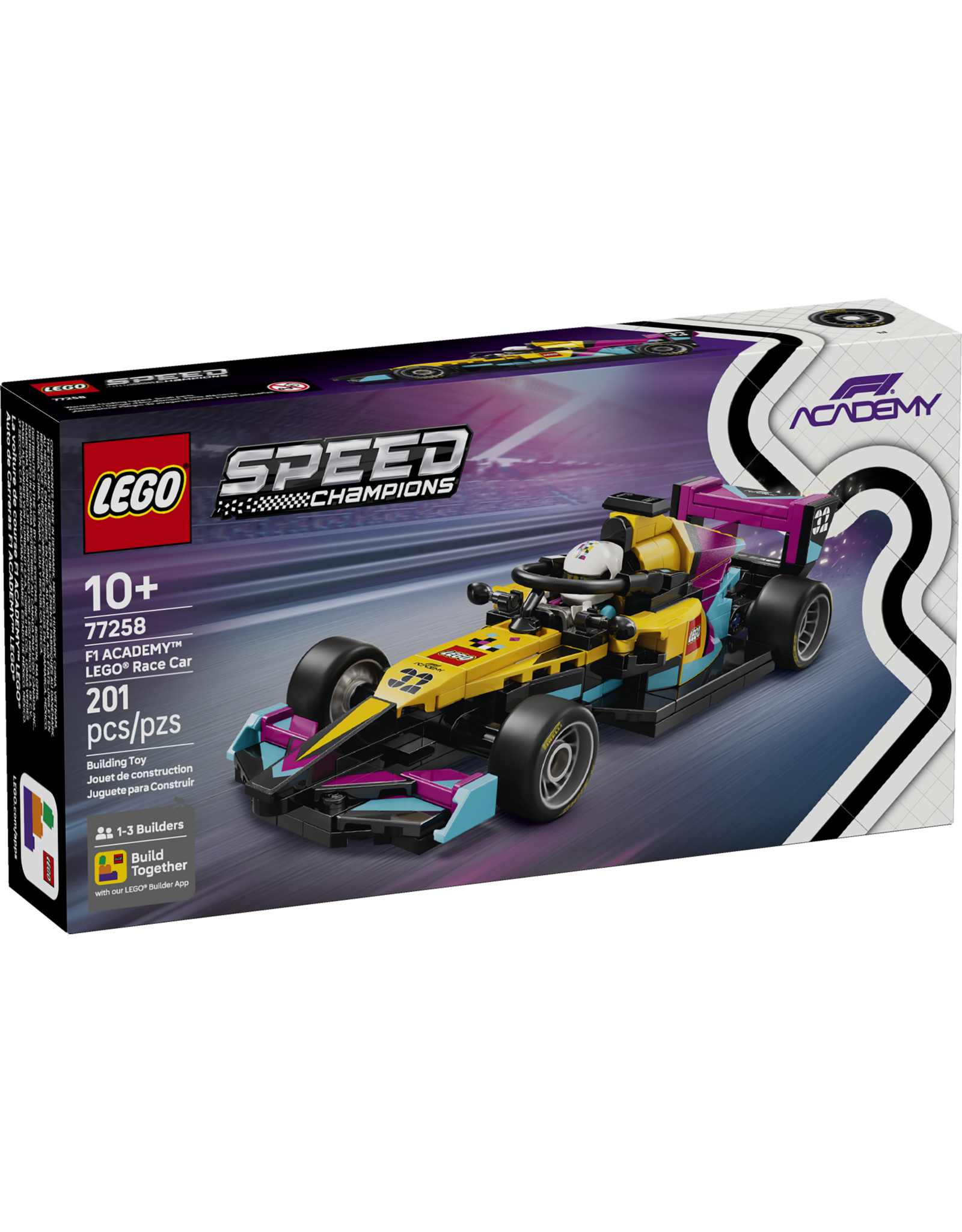 LEGO Speed Champions 77258 F1 ACADEMY LEGO Race Car