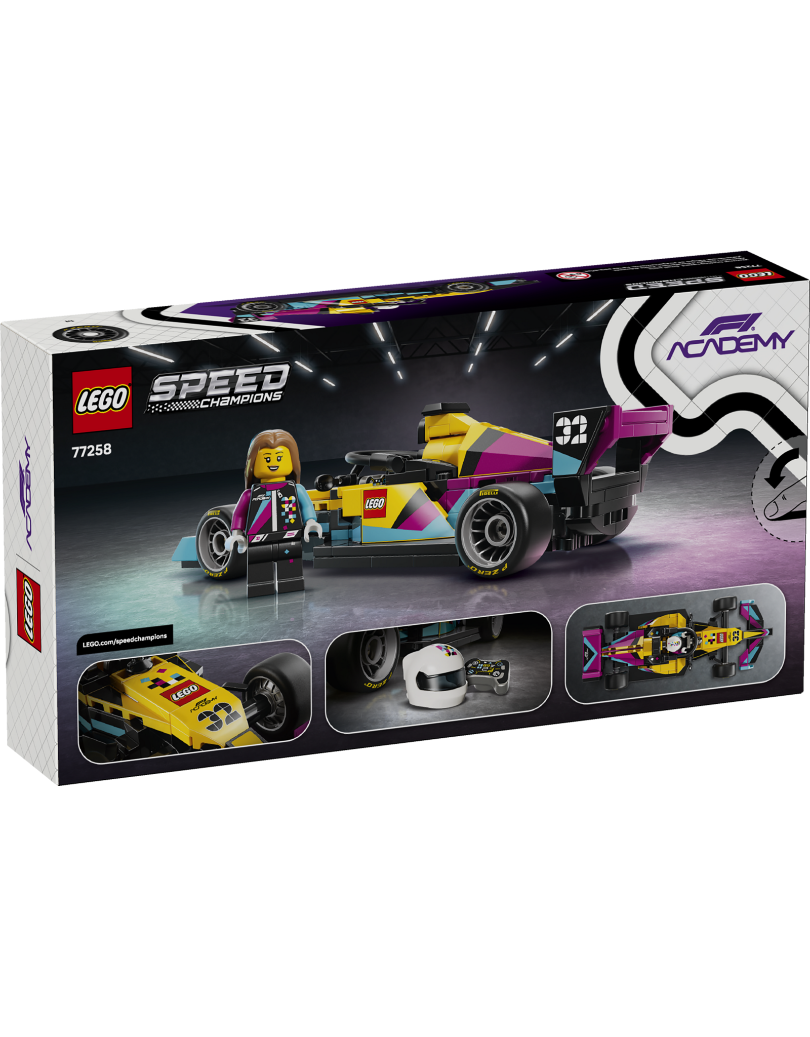 LEGO Speed Champions 77258 F1 ACADEMY LEGO Race Car