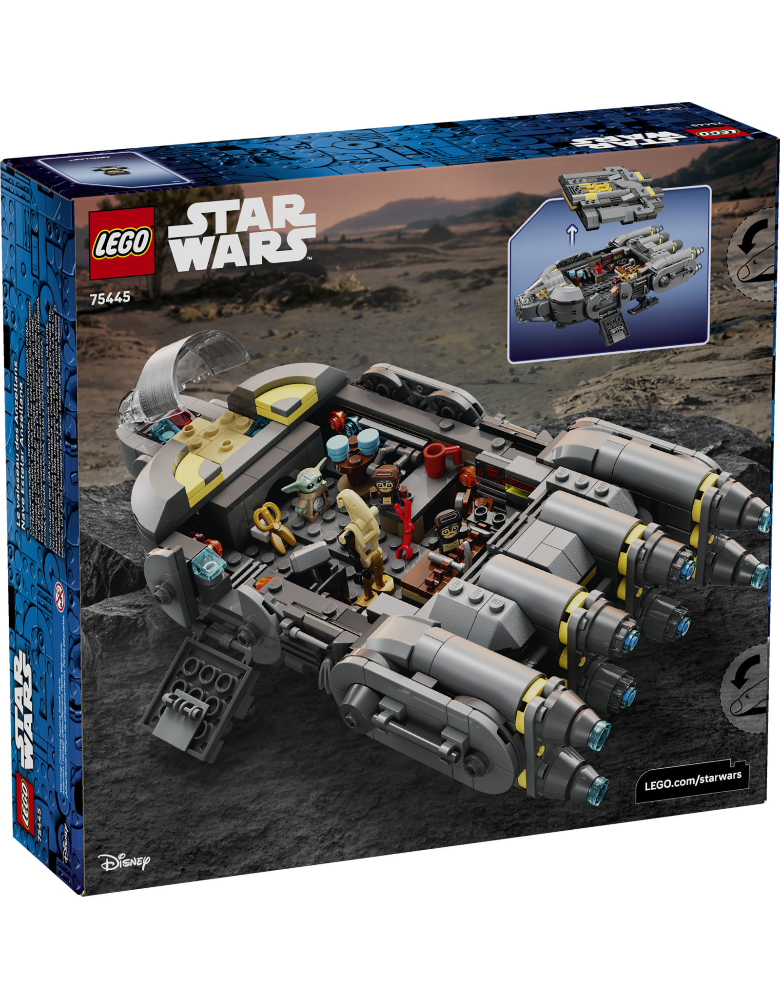 LEGO Star Wars 75445  Anzellan Starship