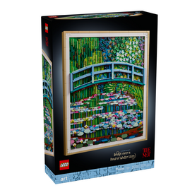LEGO Art 31220  Claude Monet – Bridge over a Pond of Water Lillies