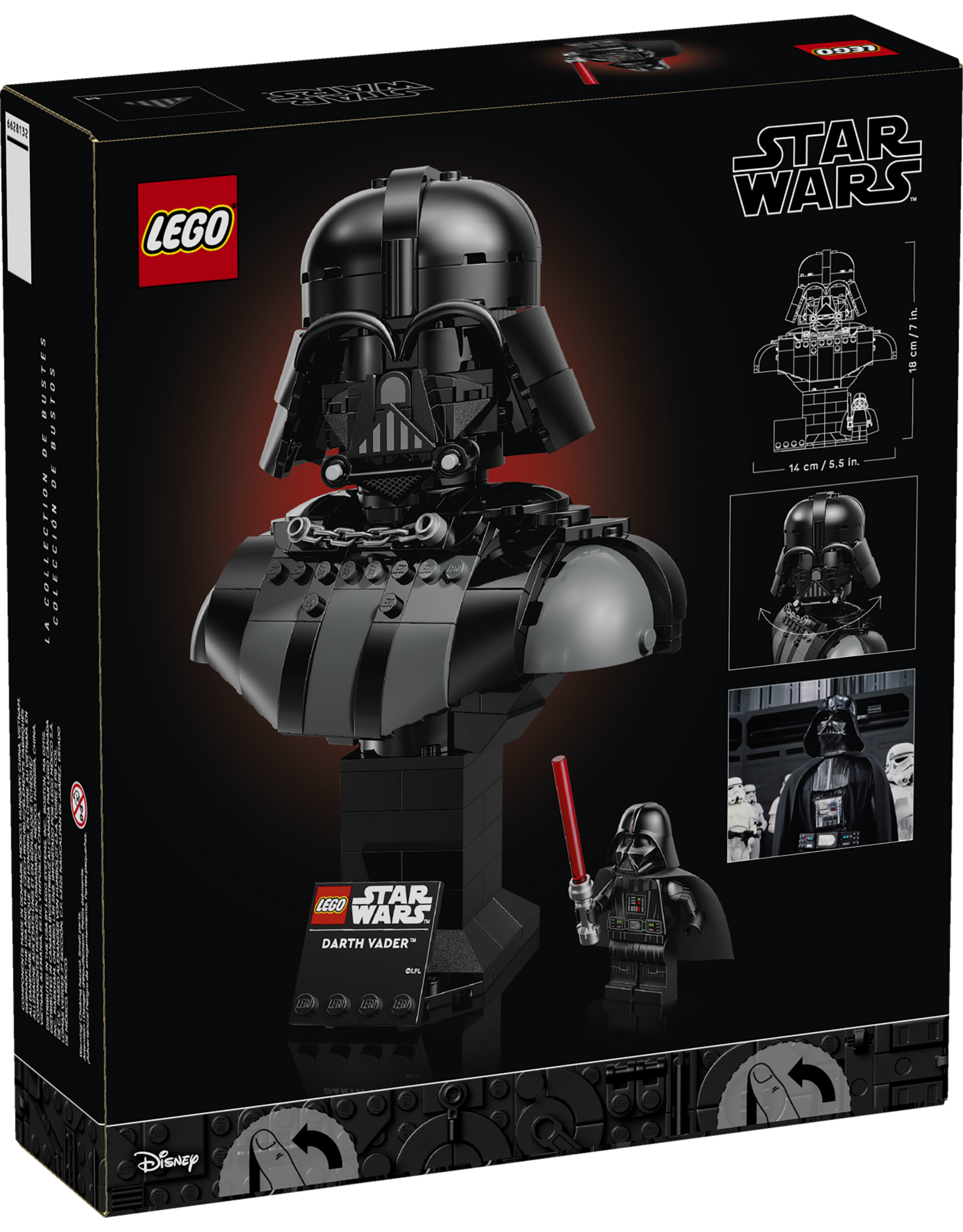 LEGO Star Wars 75439  Darth Vader Bust