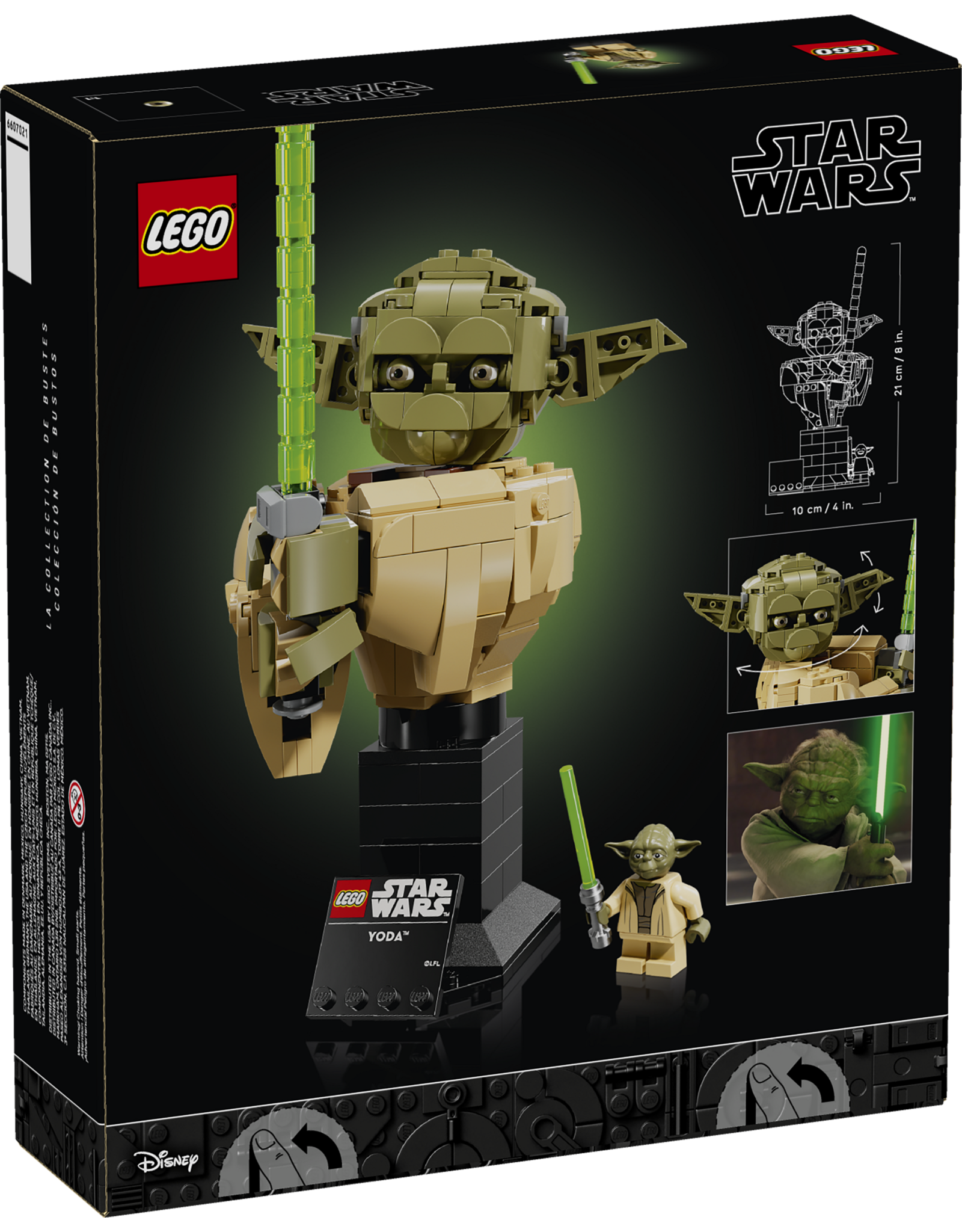 LEGO Star Wars 75438  Yoda Bust