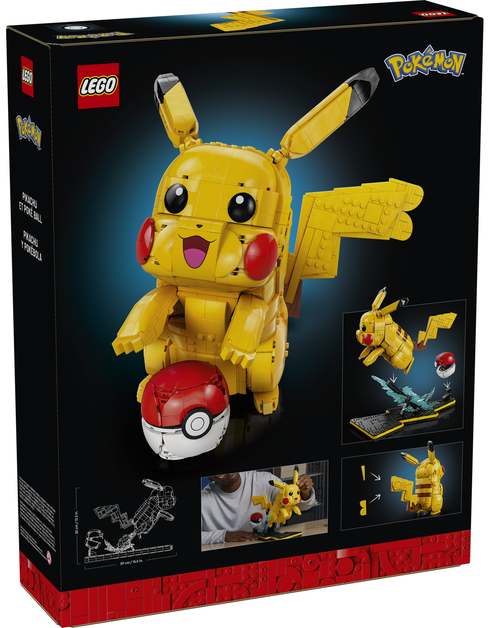 LEGO Pokemon 72152 Pikachu and Poké Ball