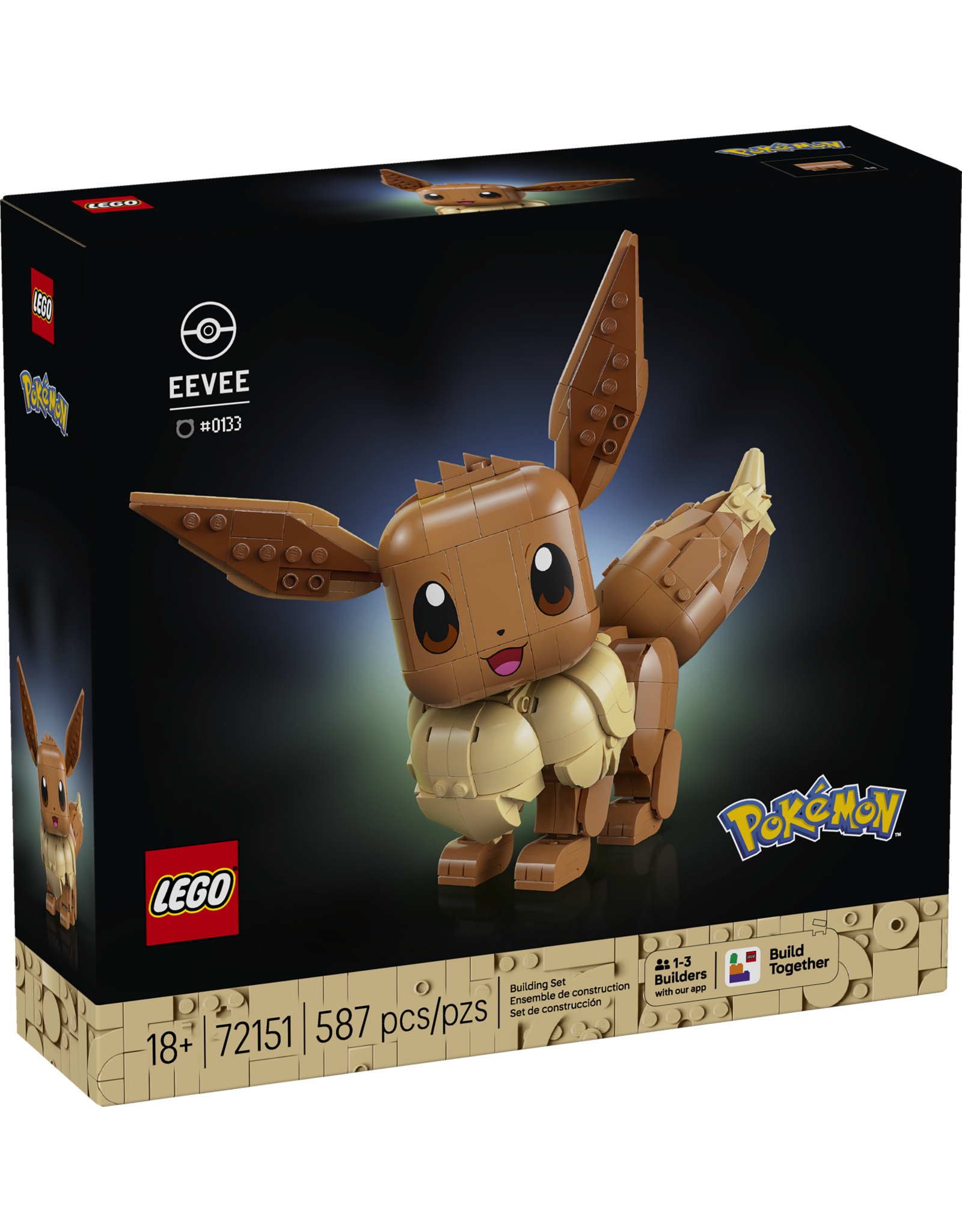 LEGO Pokemon 72151 - Eevee