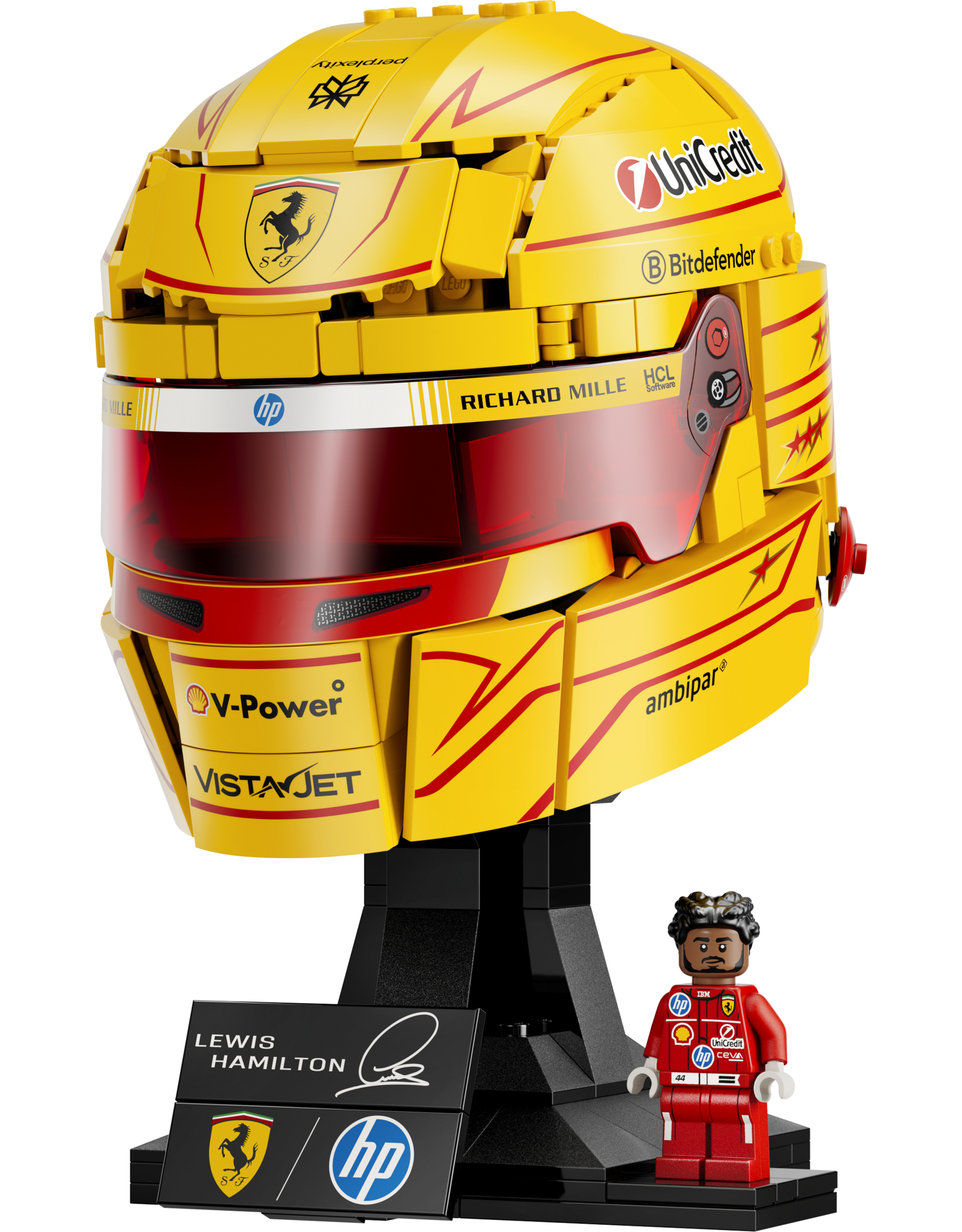 LEGO Editions 43022  Scuderia Ferrari HP Lewis Hamilton Helmet