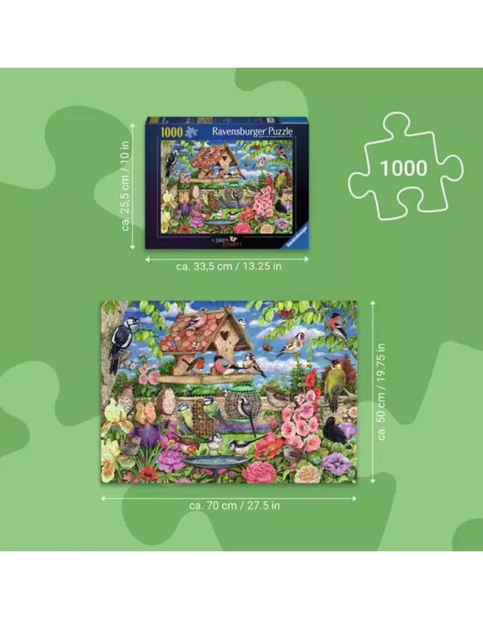 Ravensburger A Bird's Banquet 1000pcs