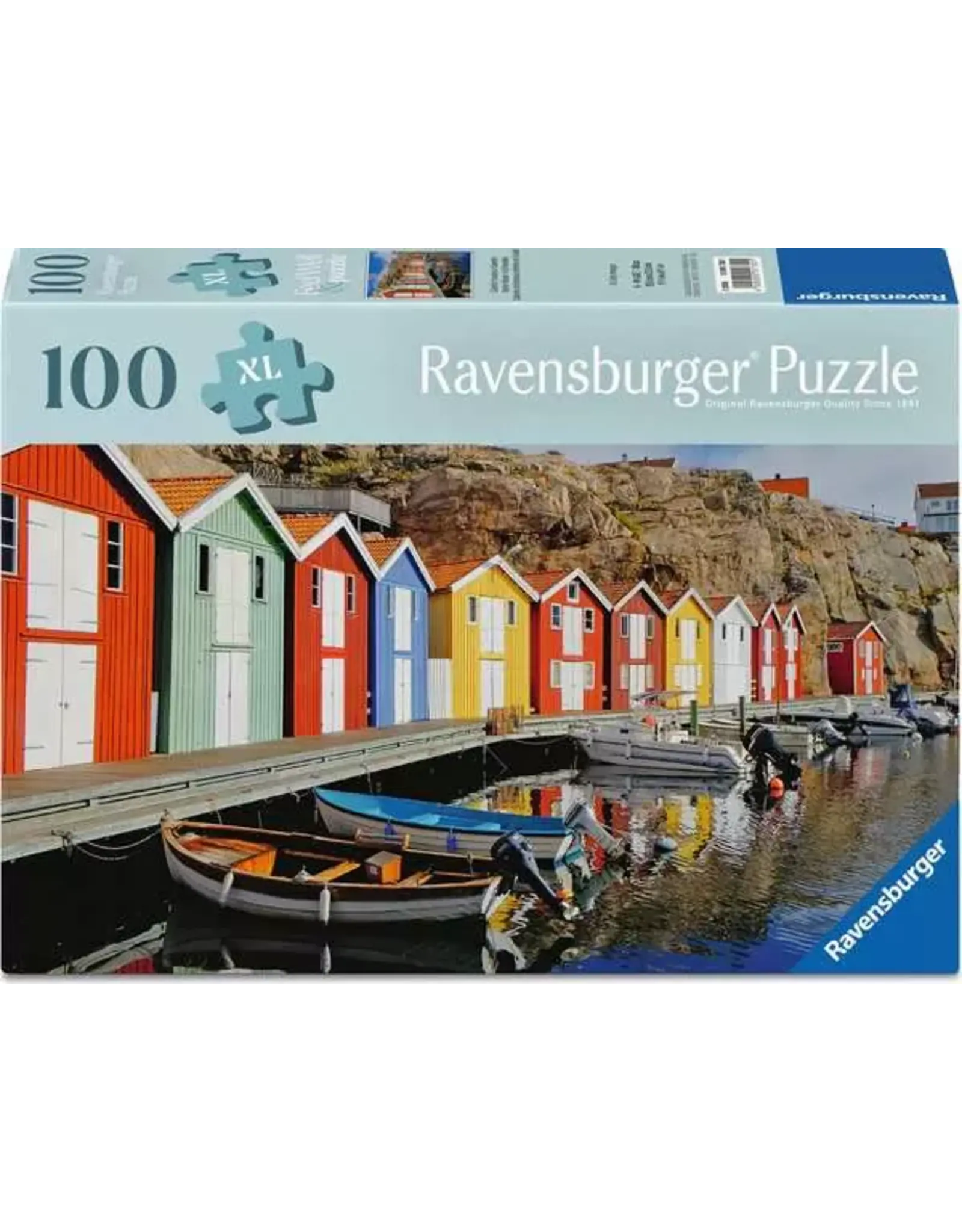 Ravensburger Colorful Houses in Sweden 100pcs
