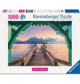 Ravensburger Romantic Footbridge at Lac d'Annecy 1000pcs