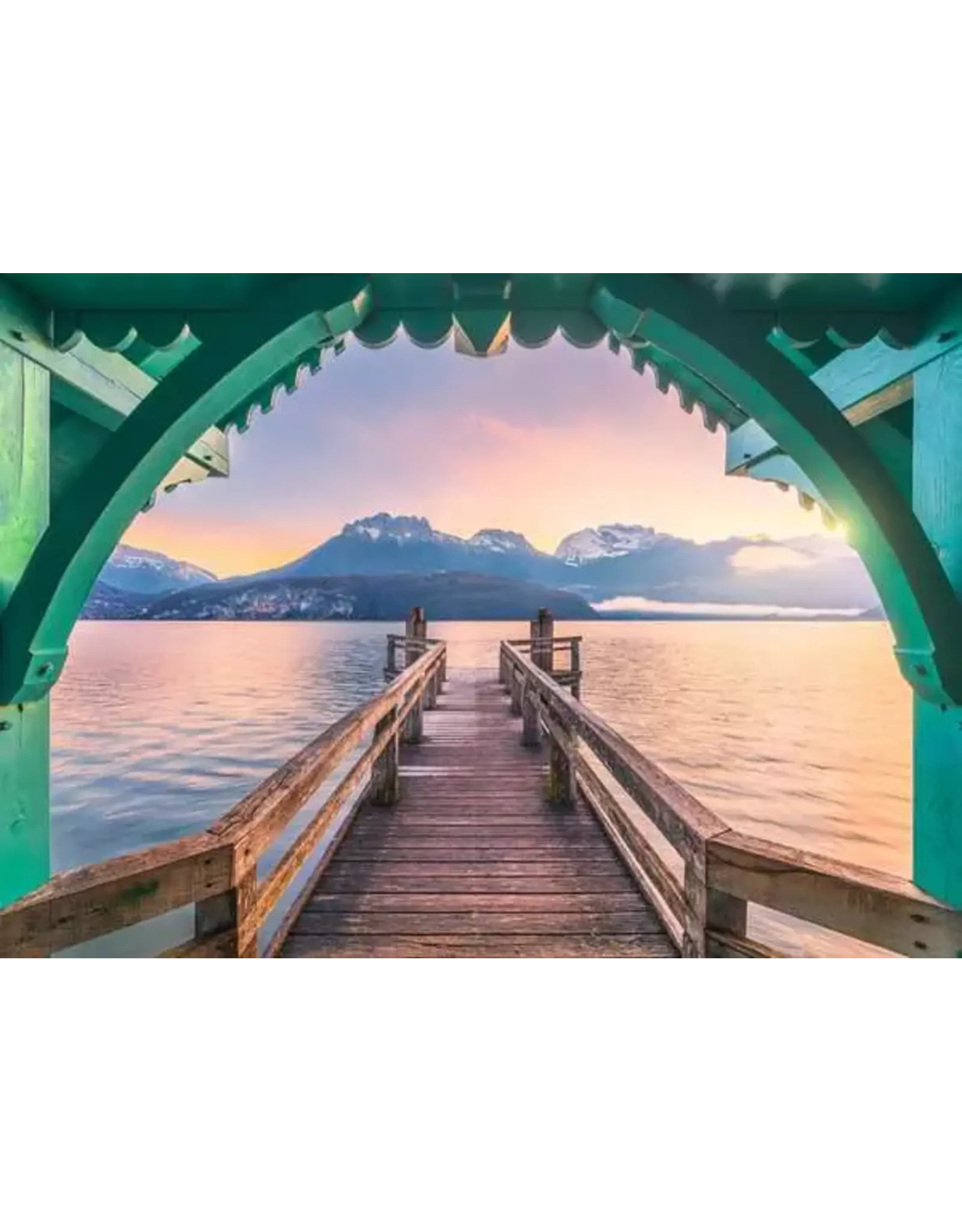 Ravensburger Romantic Footbridge at Lac d'Annecy 1000pcs