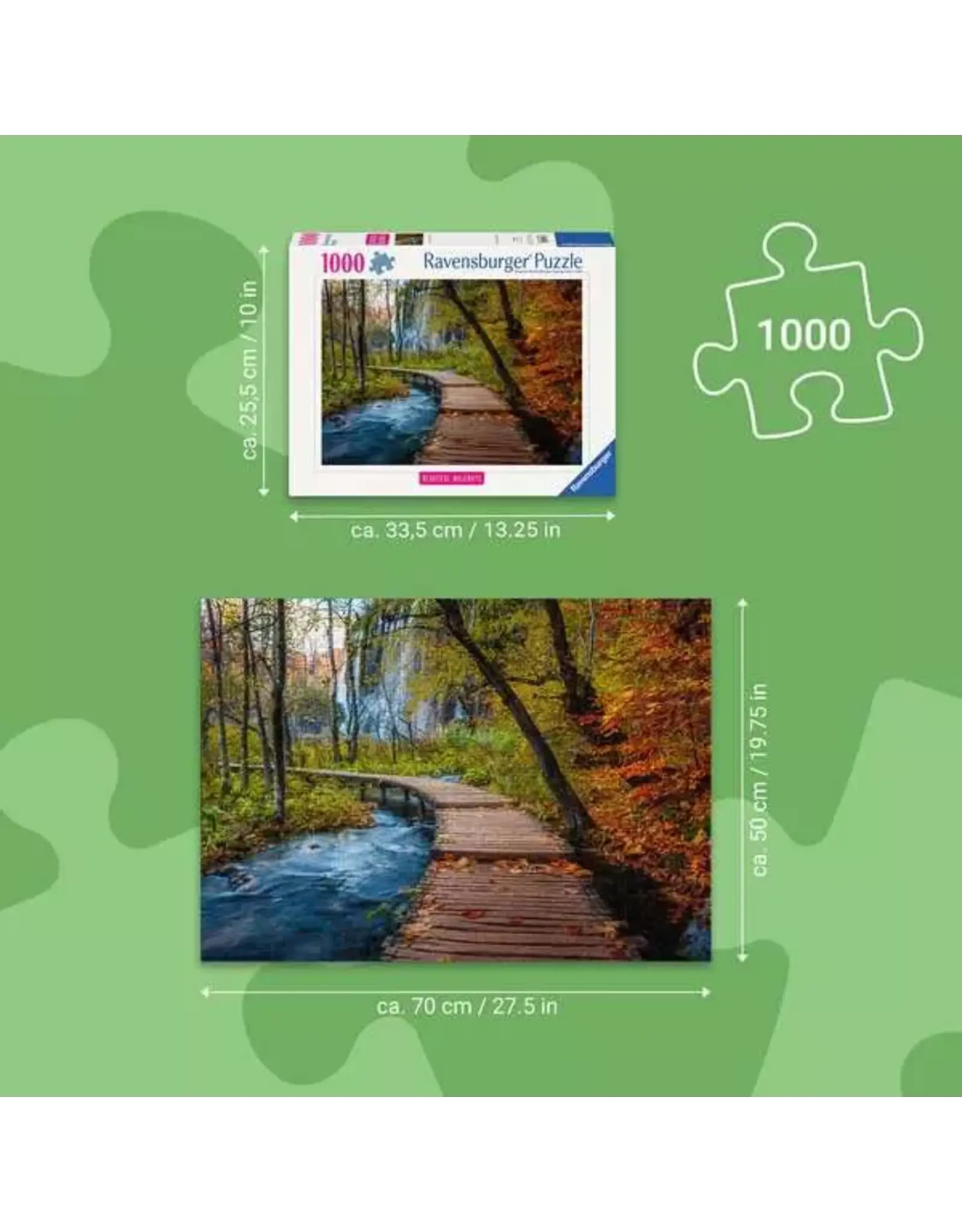 Ravensburger Autumnal Forest Path 1000pcs