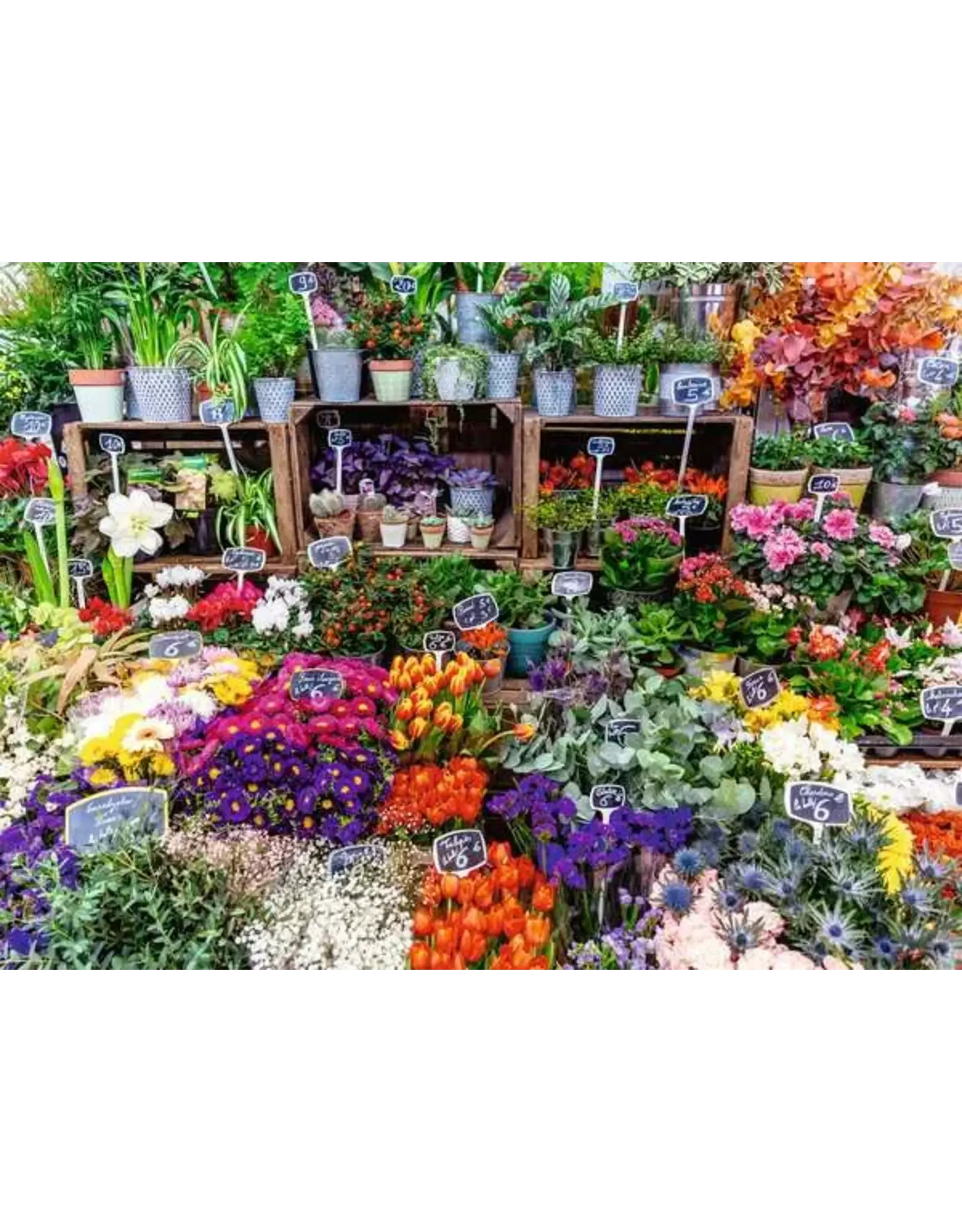 Ravensburger Flower Market, France 500pcs