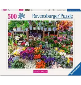 Ravensburger Flower Market, France 500pcs