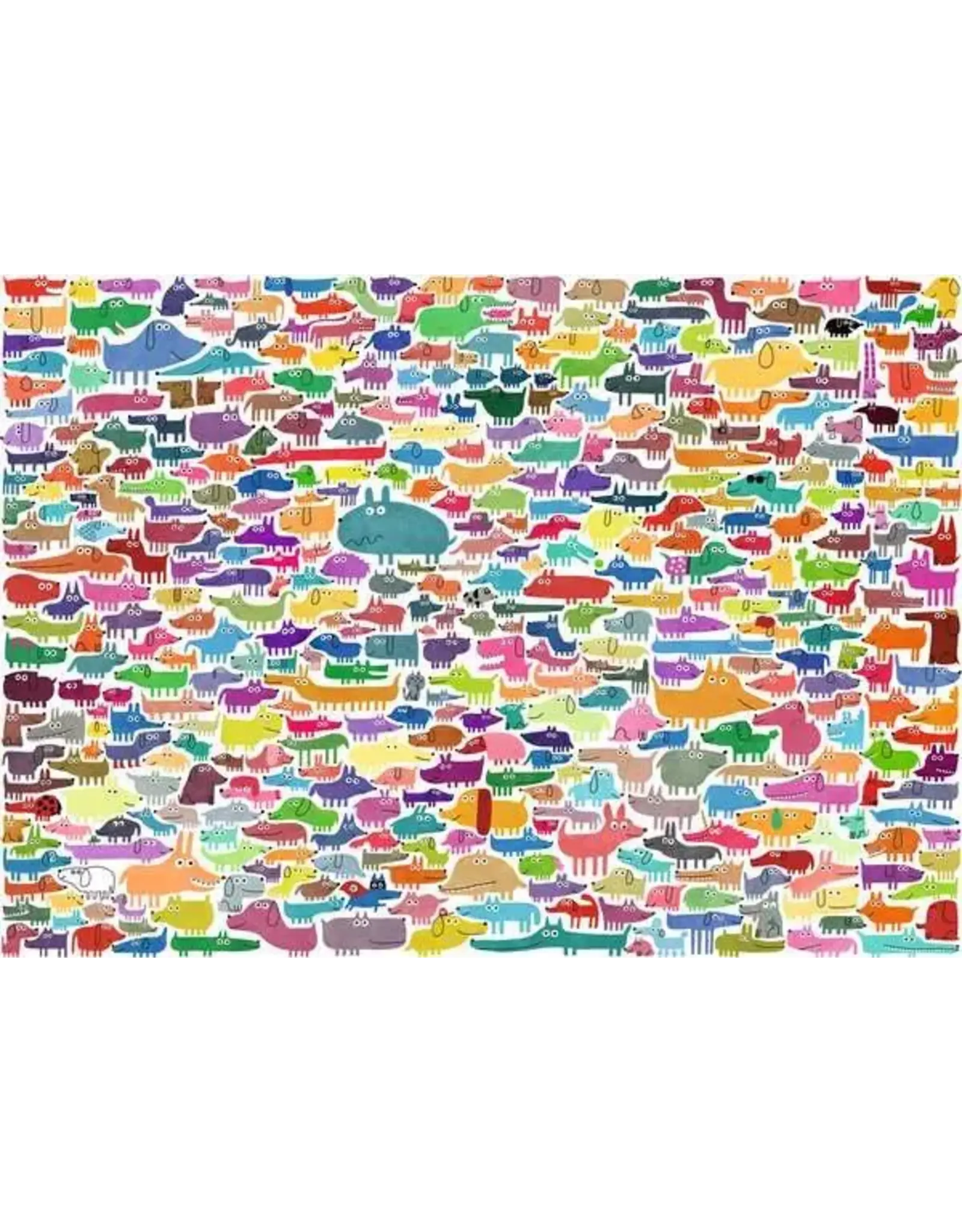 Ravensburger USA Inc 387 Dogs & One Cat 300 Pcs Large Format