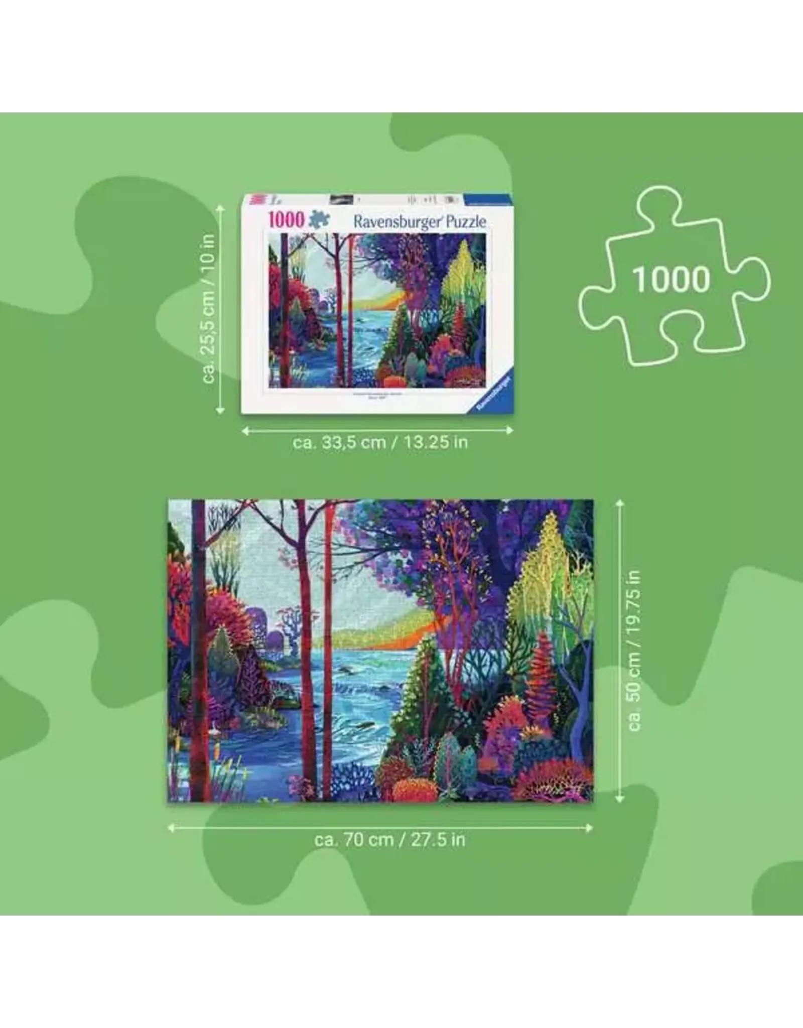 Ravensburger Redina Tili: Indigo Forest 1000pcs