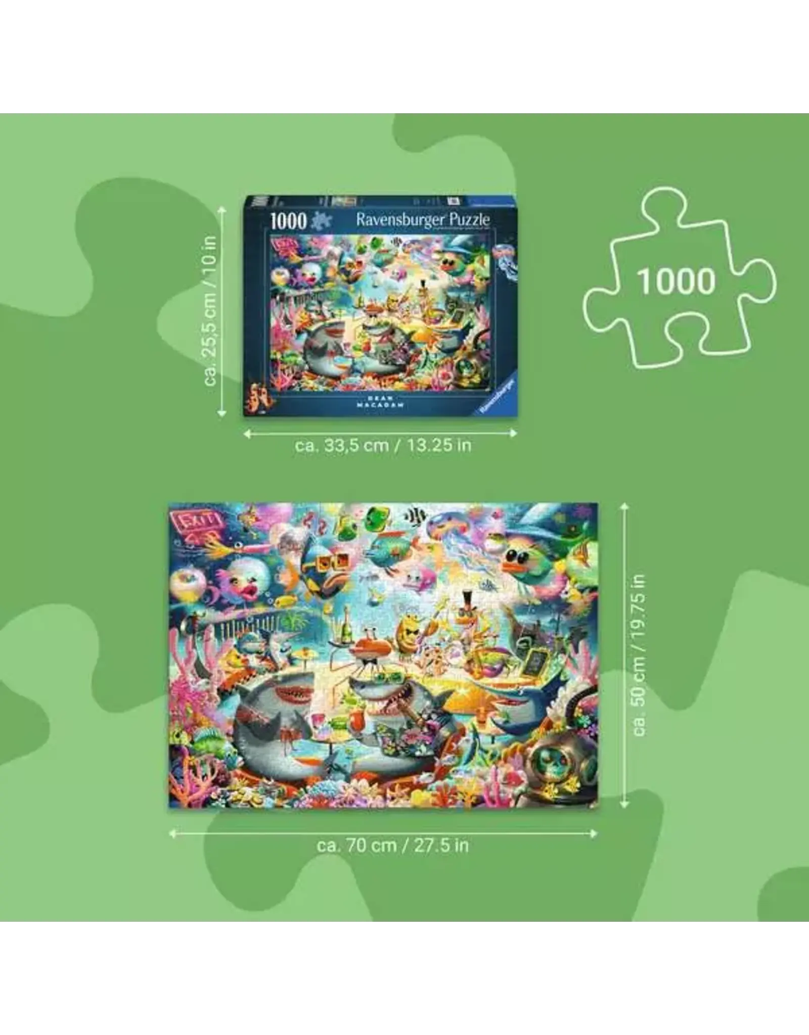 Ravensburger Dean Mcadams: Ocean Lounge 1000pcs