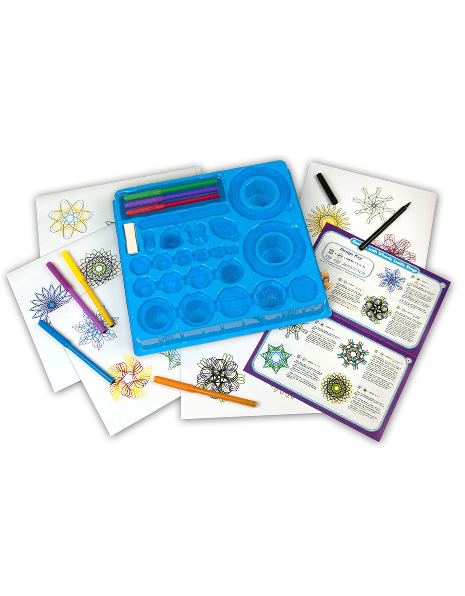 Playmonster Spirograph - Kit with Markers