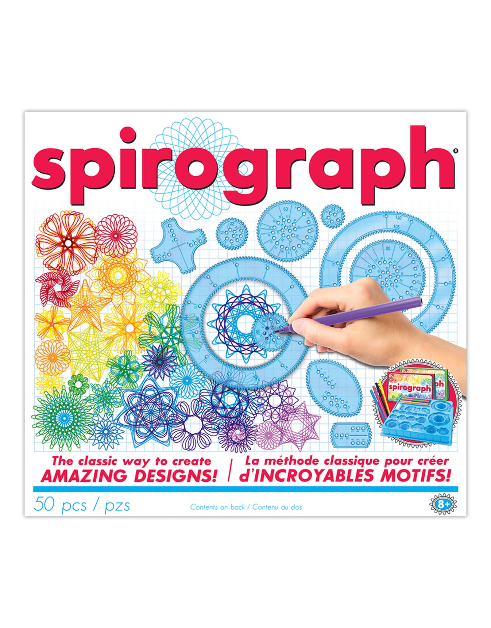 Playmonster Spirograph - Kit with Markers