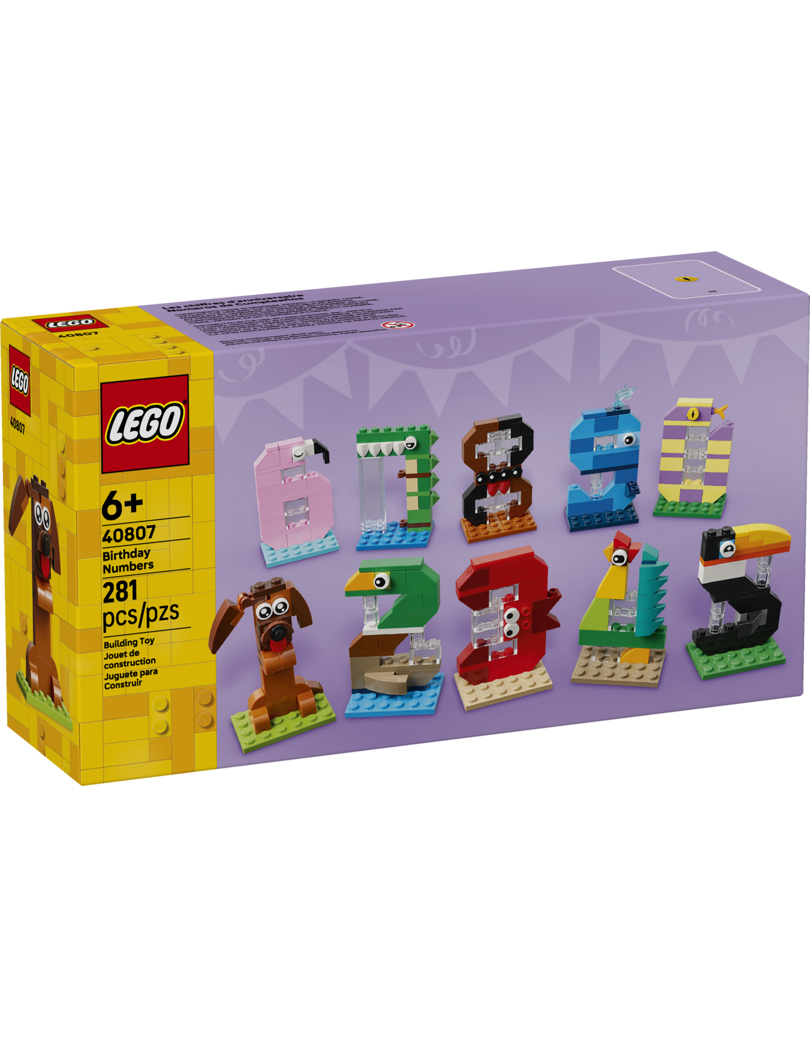 LEGO Birthday Numbers