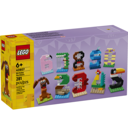 LEGO Birthday Numbers