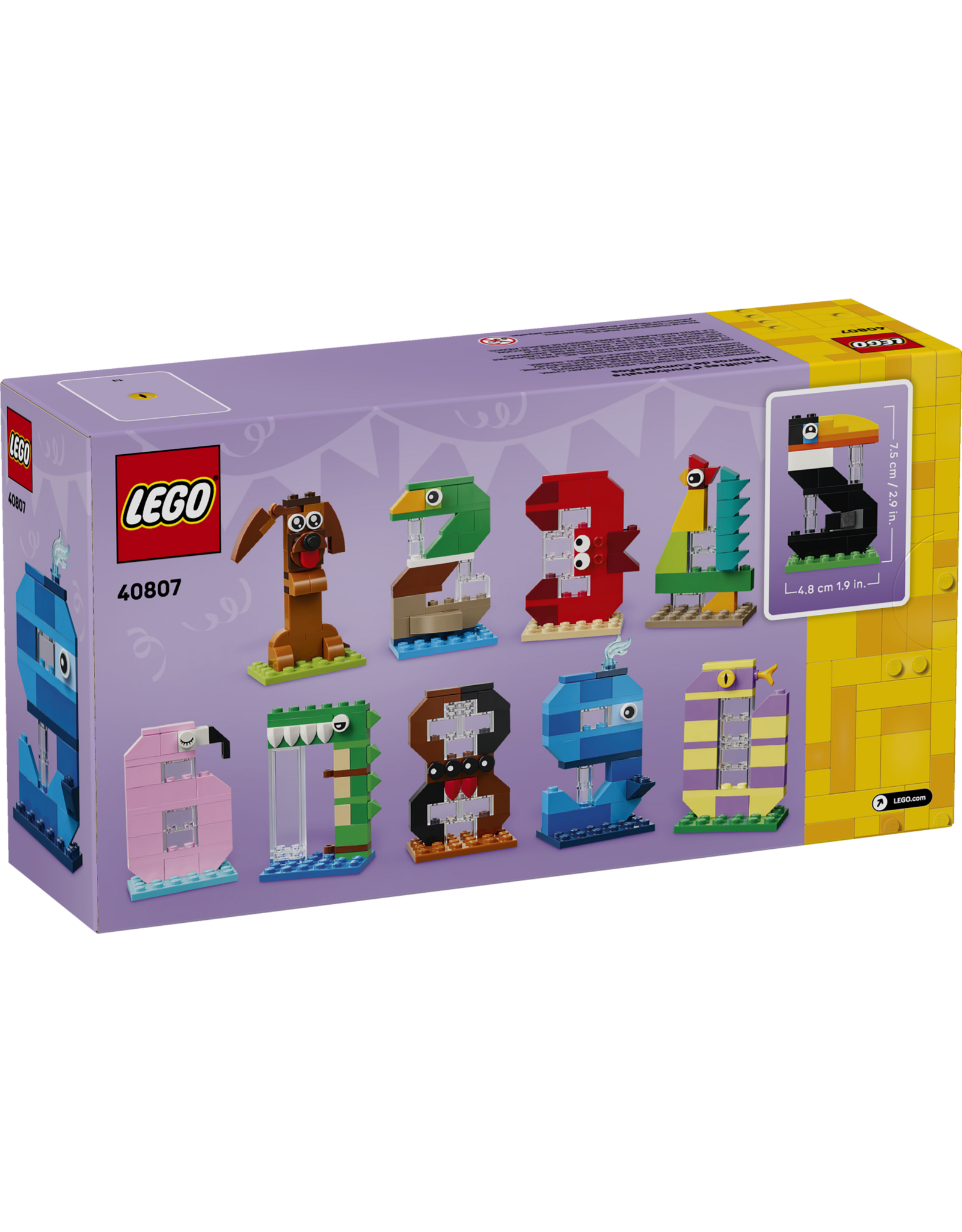 LEGO Birthday Numbers