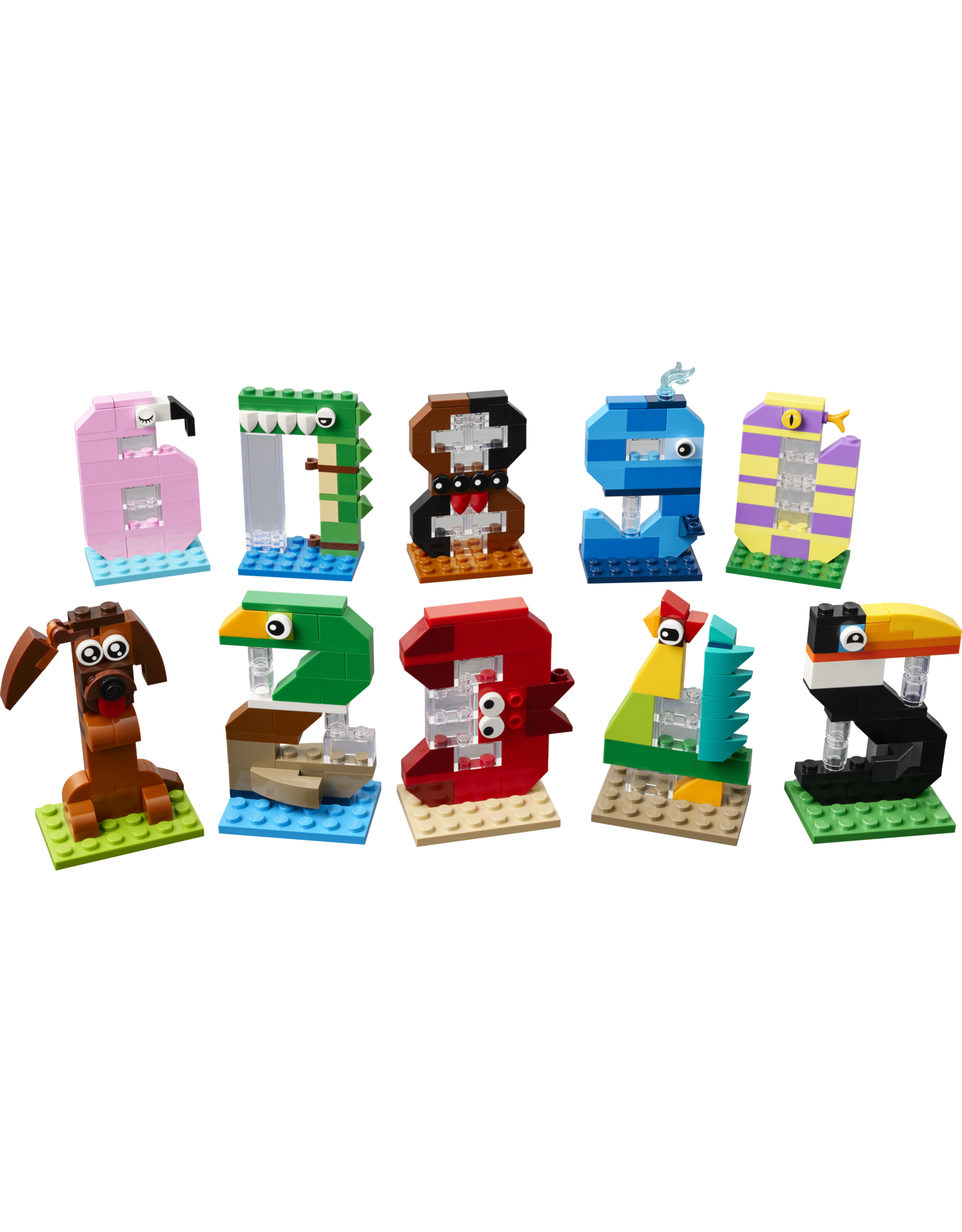 LEGO Birthday Numbers