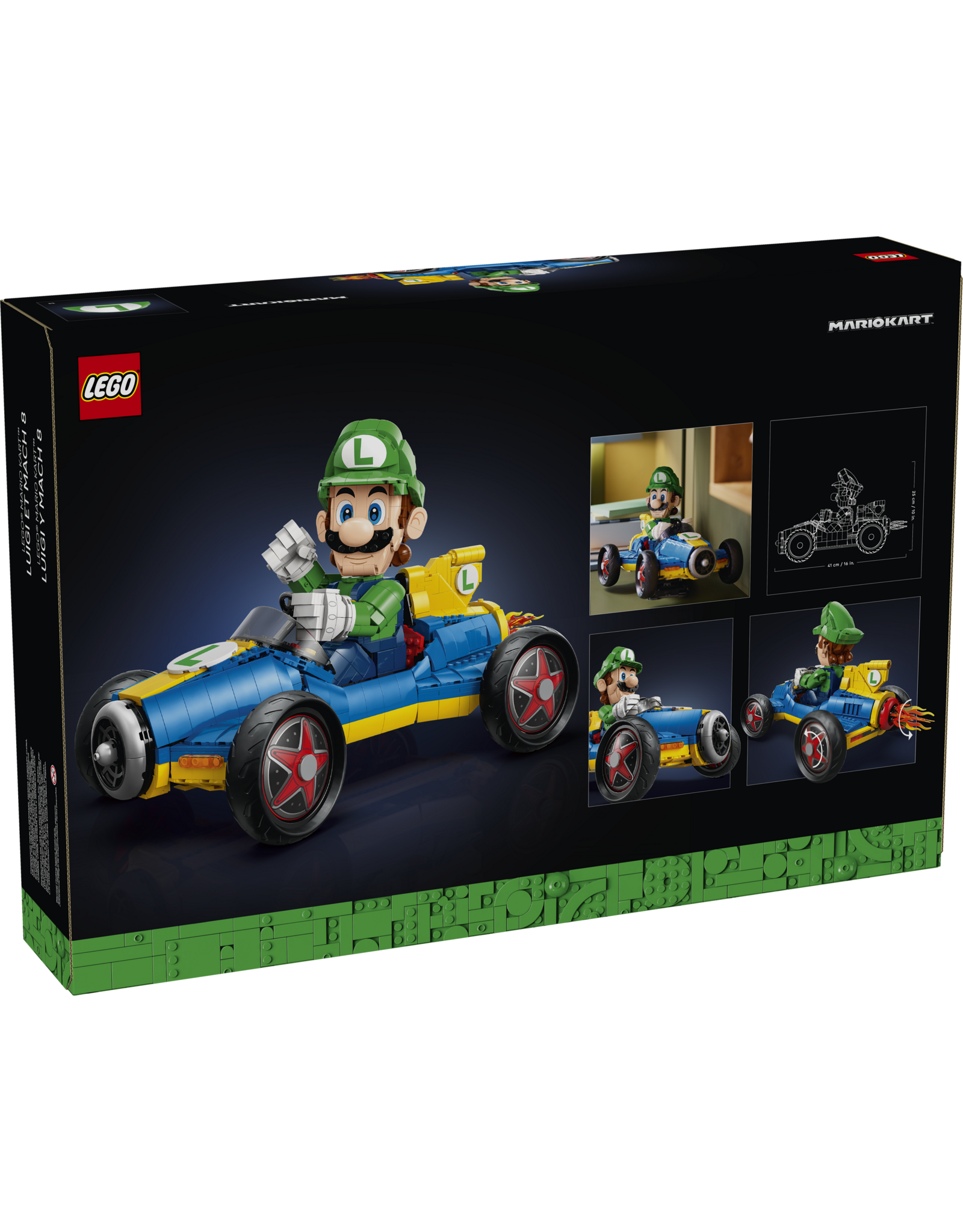 LEGO 72050 Mario Kart™ – Luigi & Mach 8